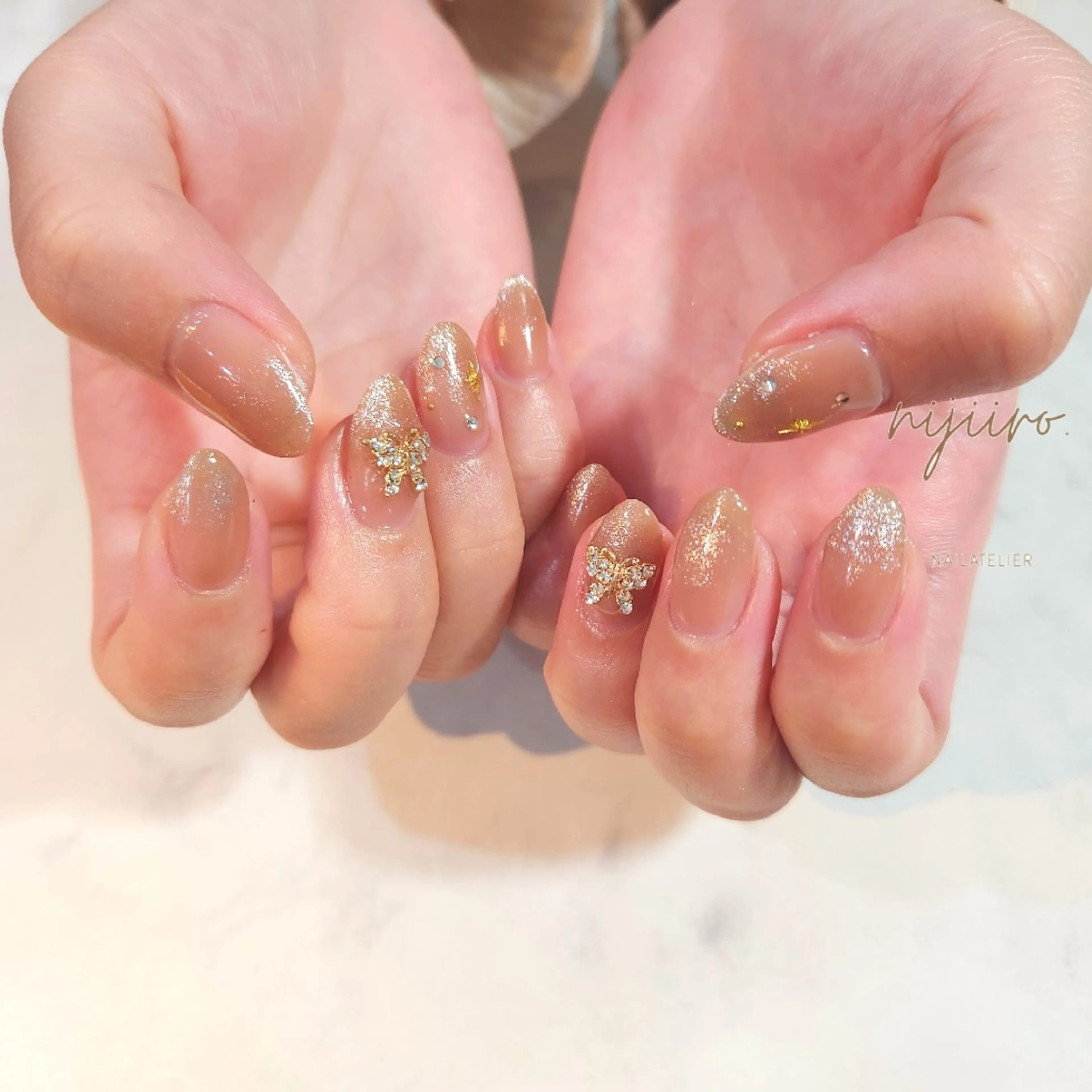 ネイル ハンドネイル nijiiro🌈 サトウのネイルデザイン