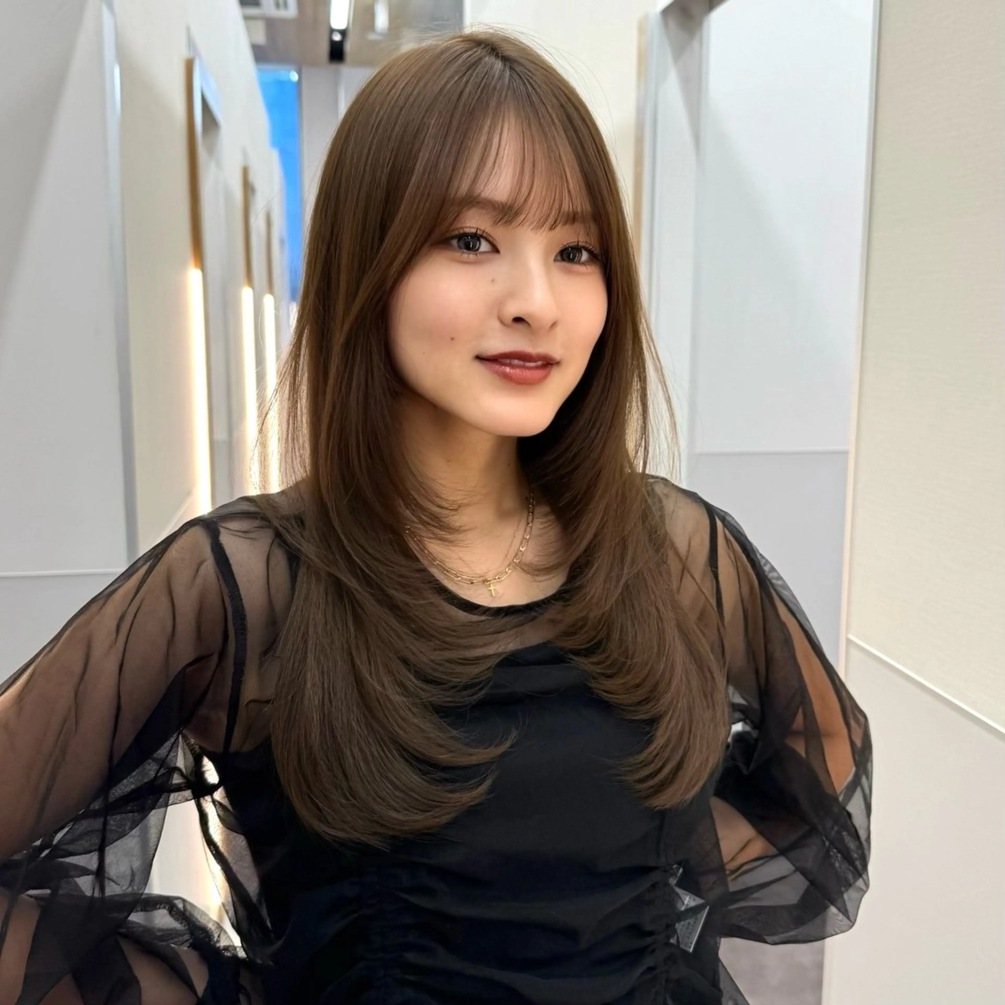 【🥞minimo限定🥞】前髪カット➕透明感カラー💫の写真