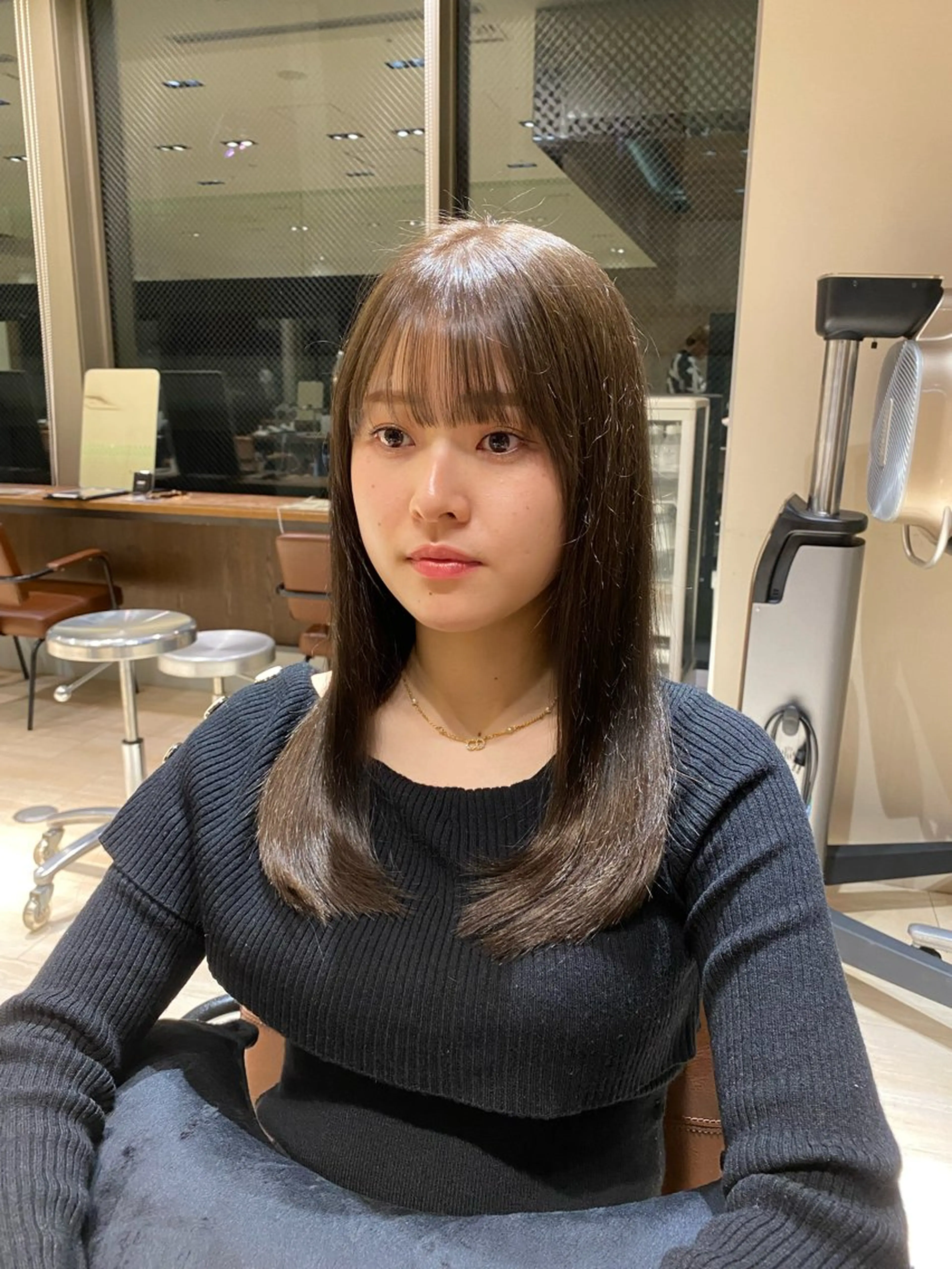 ミディアム カラー レイヤーカット ローレイヤー カット ヘアカラー トリートメント 髙木美緒🌿 レイヤー/アレンジのヘアスタイル