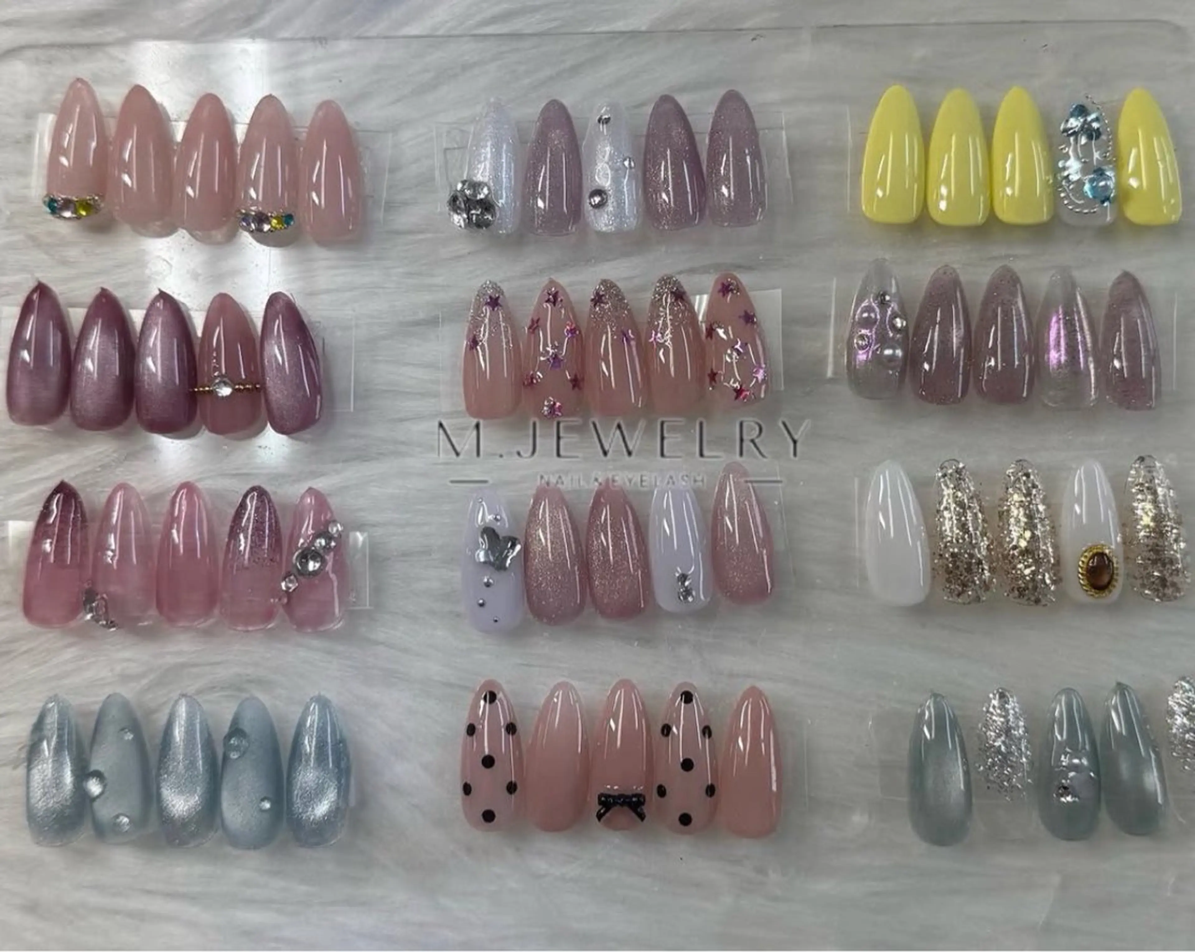 ネイル ハンドネイル M.jewelry 入谷店　himekaのネイルデザイン