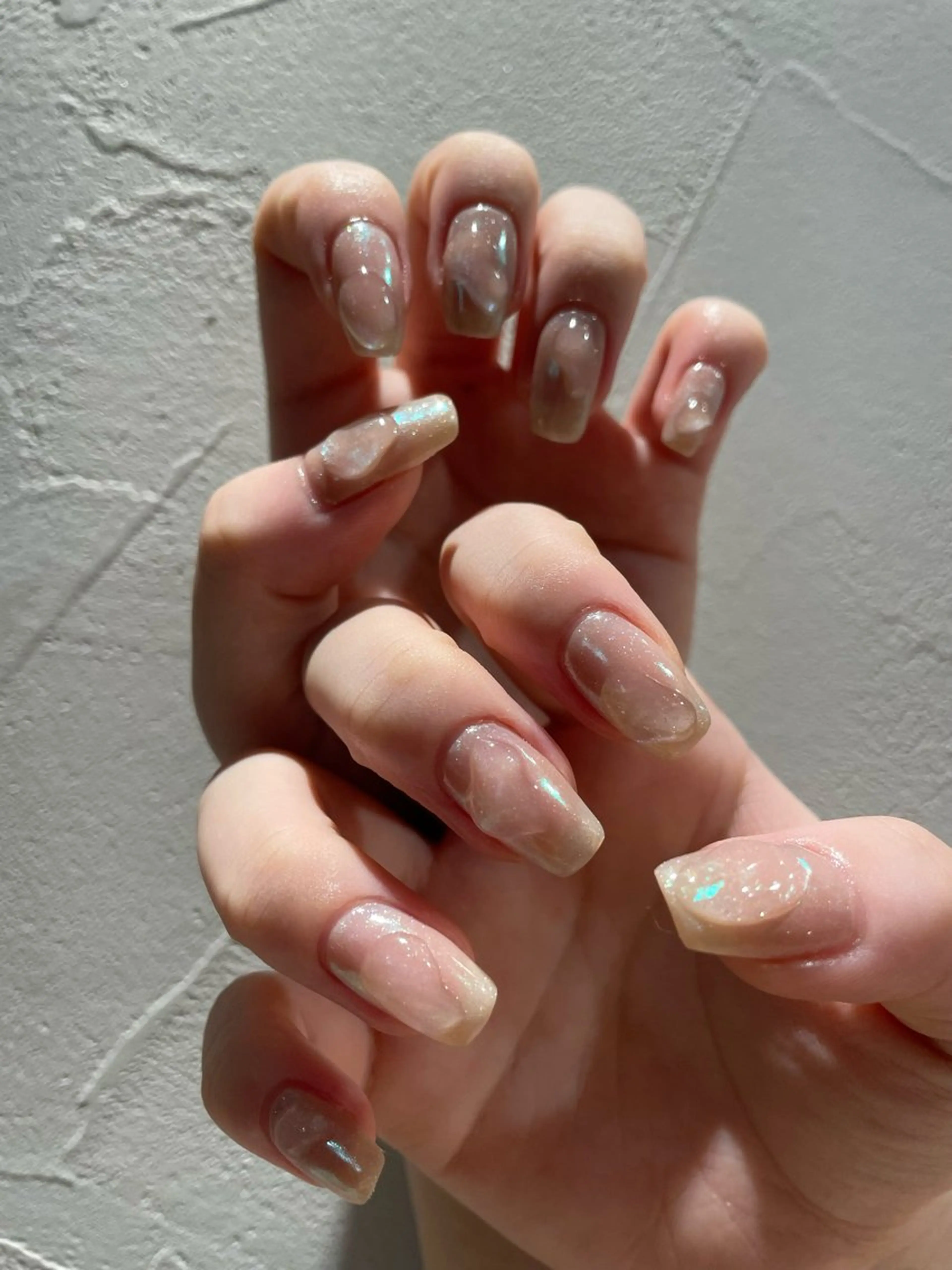 ネイル ニュアンスネイル ハンドネイル 佐藤 まりえのネイルデザイン