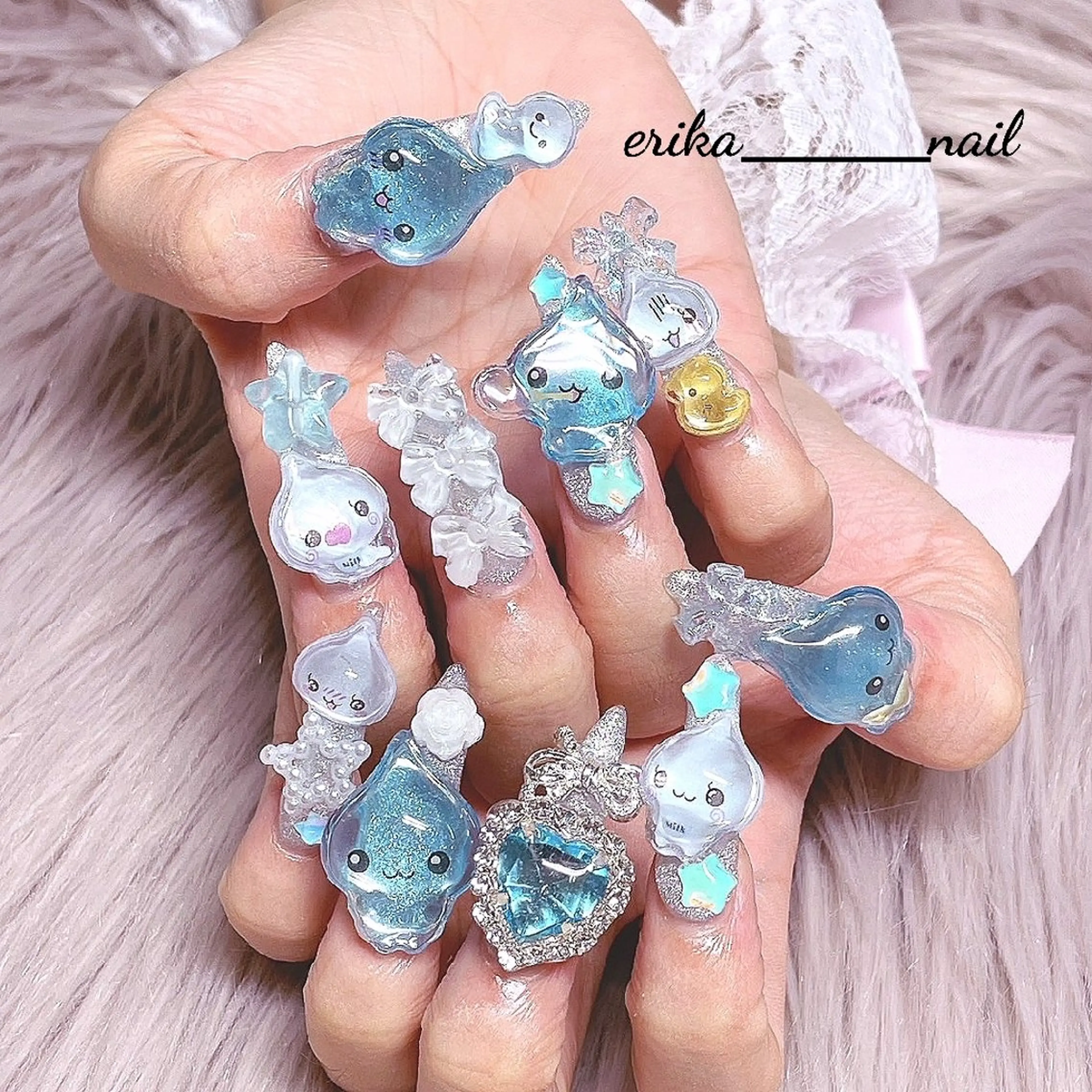 ネイル ハンドネイル NAKAJIMA ERIKAのネイルデザイン