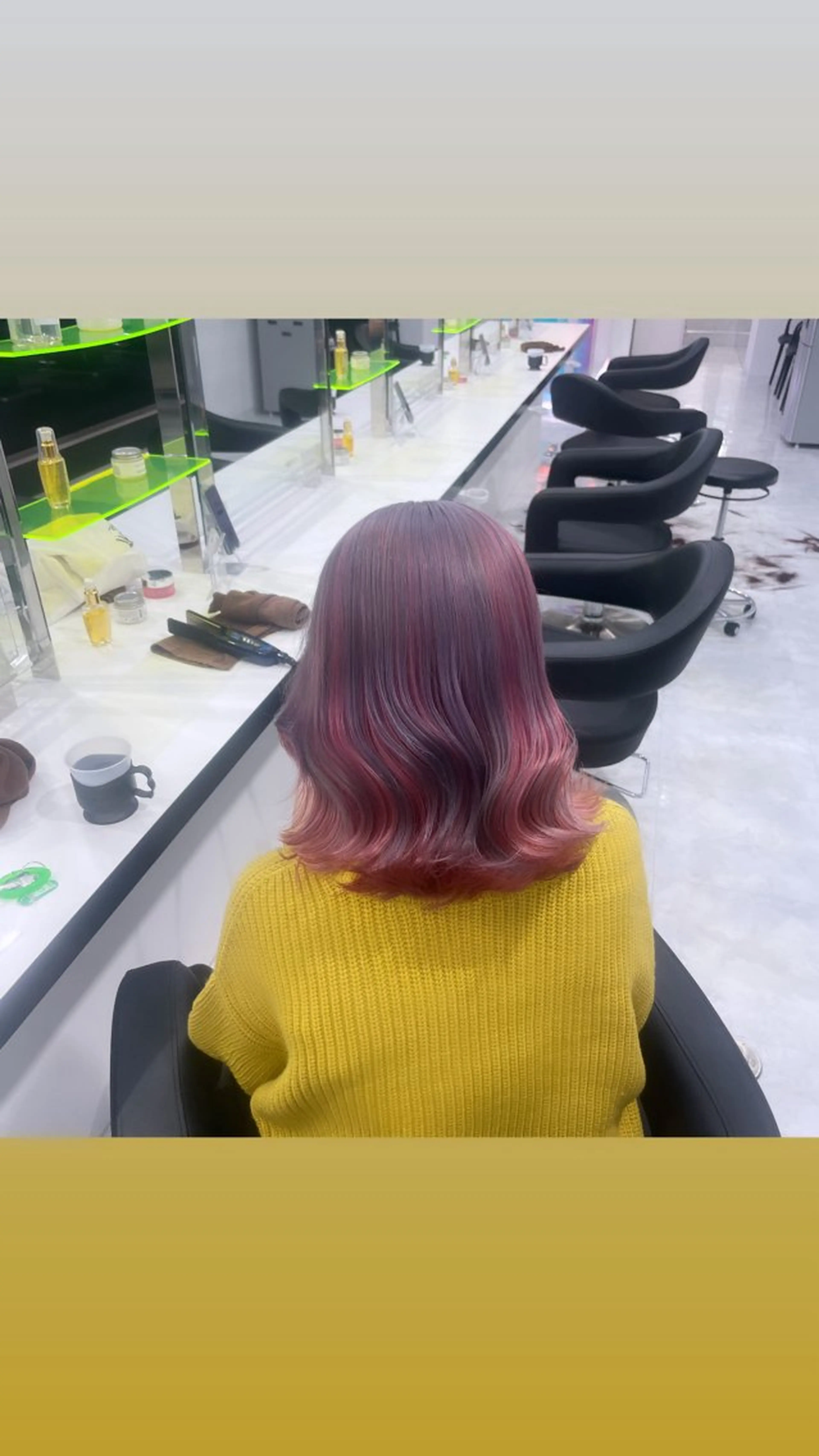 ミディアム ‎🤍札幌ハイトーン 🤍シンゴのヘアスタイル