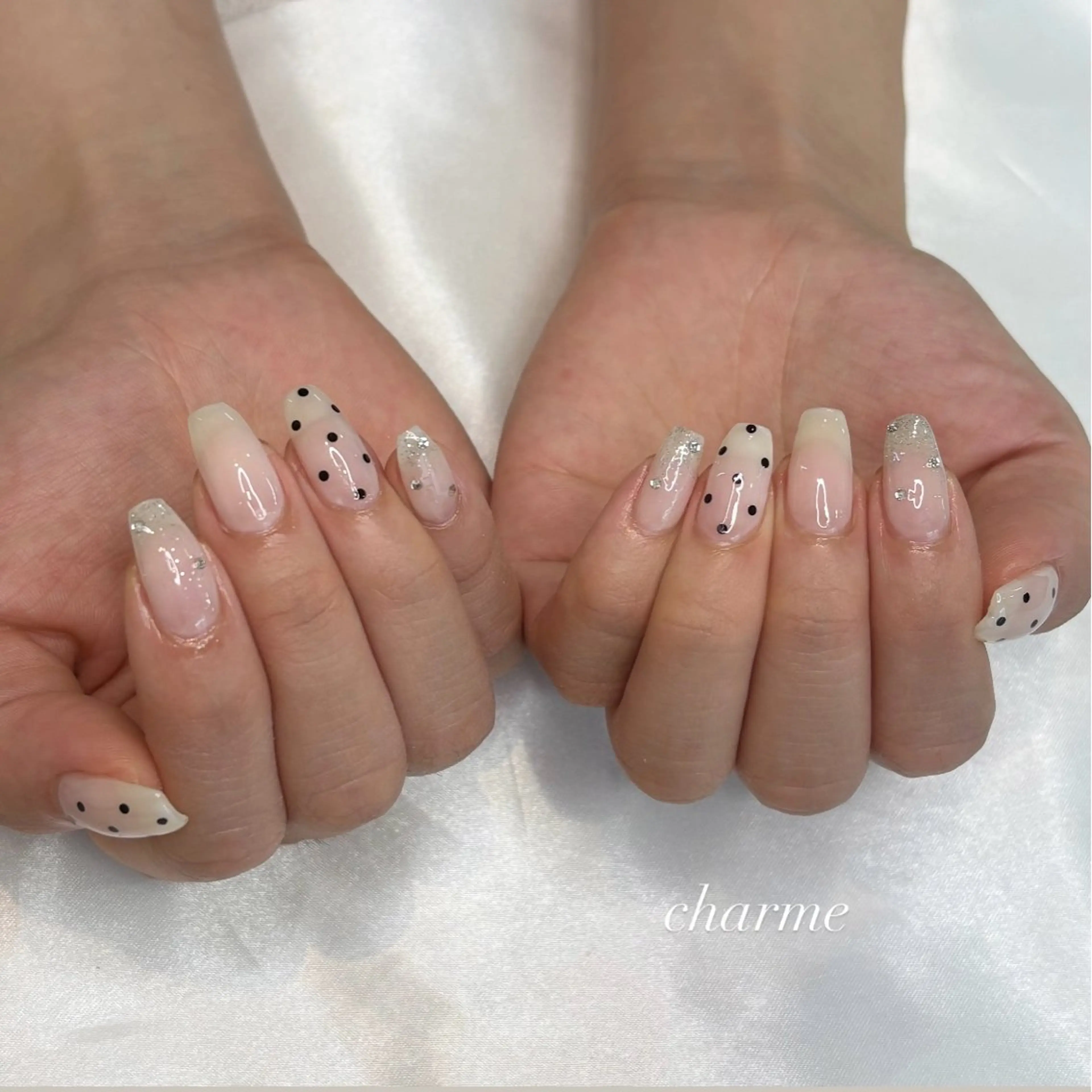 ネイル ハンドネイル charme yunonのネイルデザイン