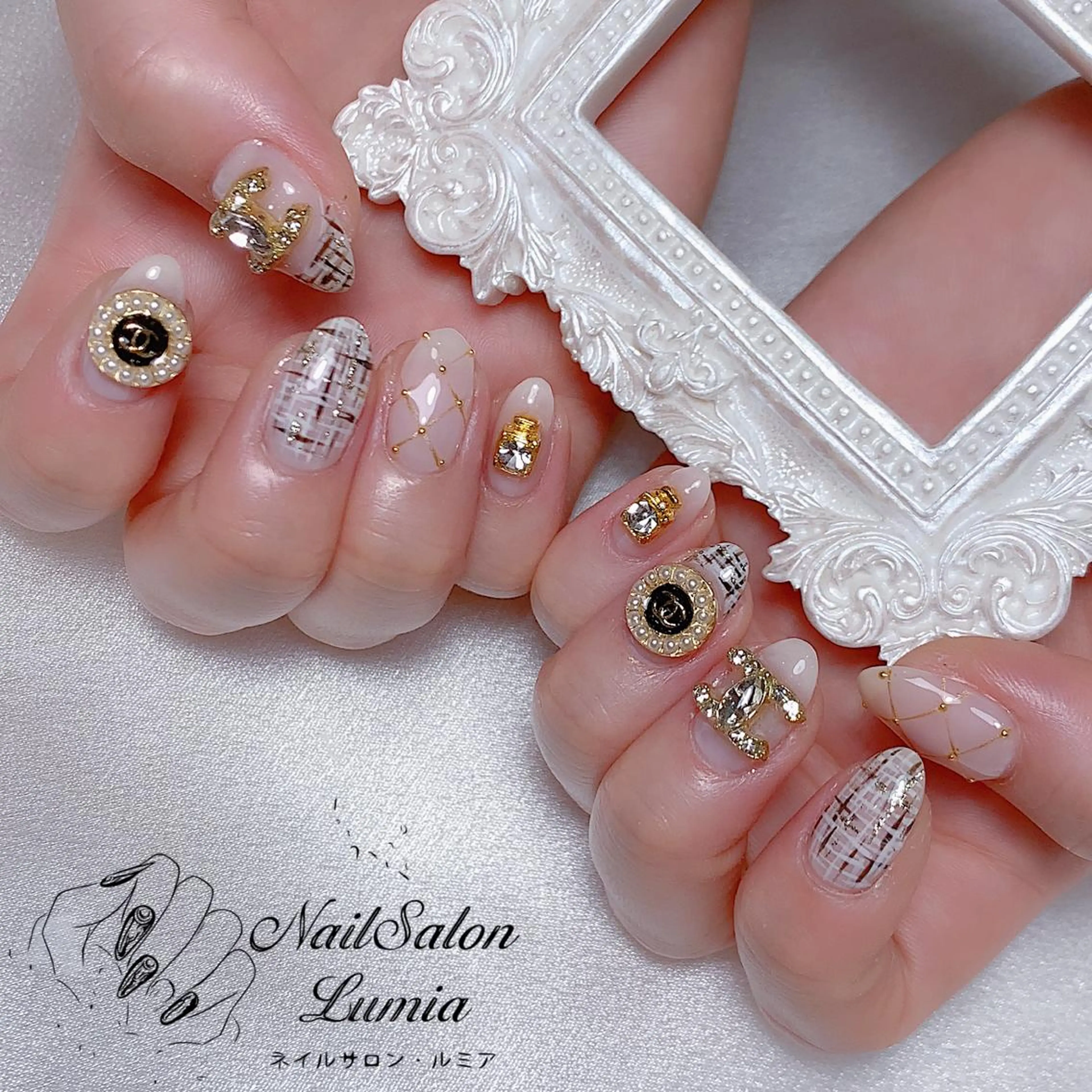 ネイル ハンドネイル ネイルサロン ルミア Lumia 店長のネイルデザイン