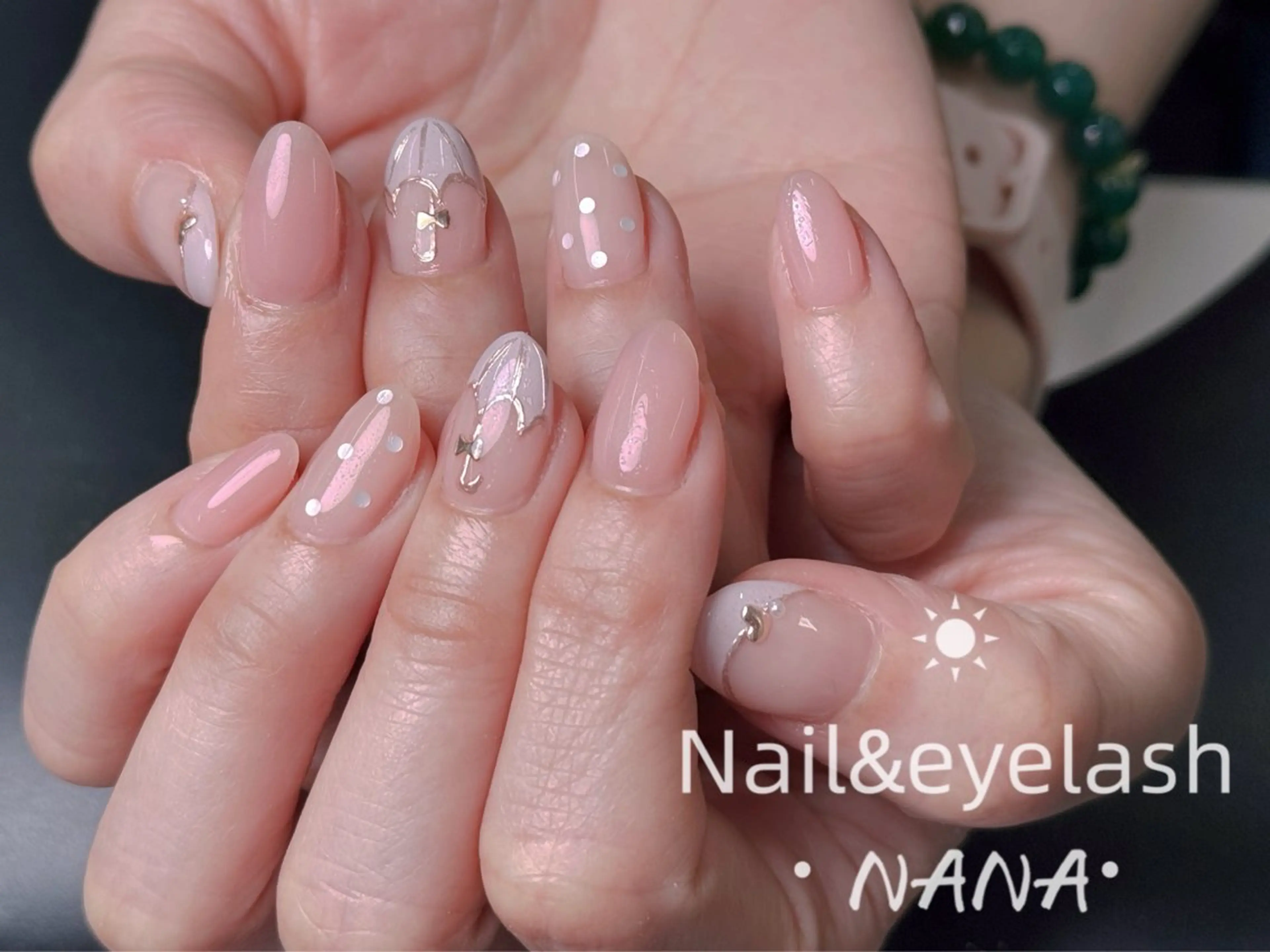 ネイル ハンドネイル ハンドケア Nail&Eyela sh Nanaのネイルデザイン
