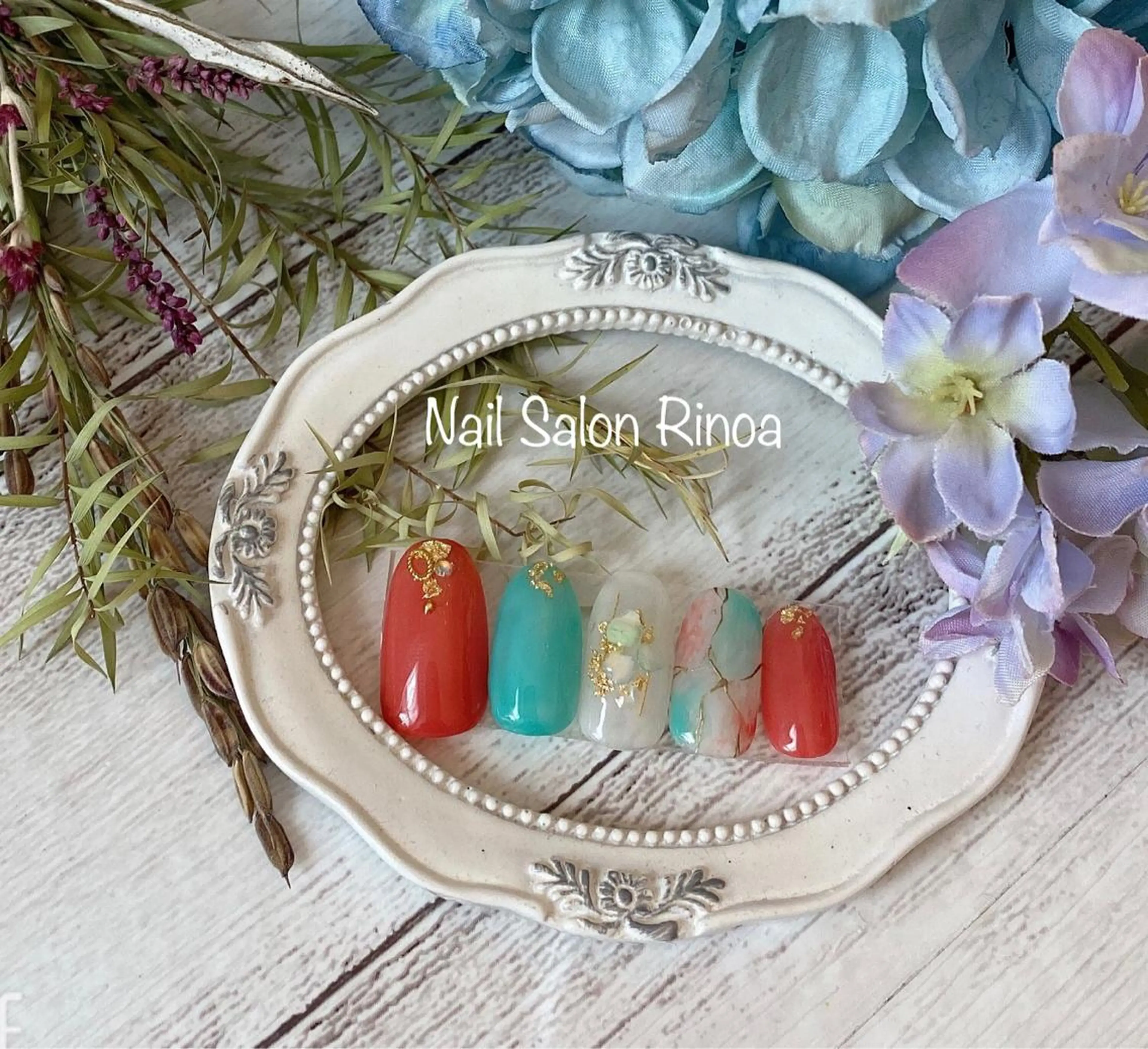 ネイル Nail Salon Rinoaのネイルデザイン