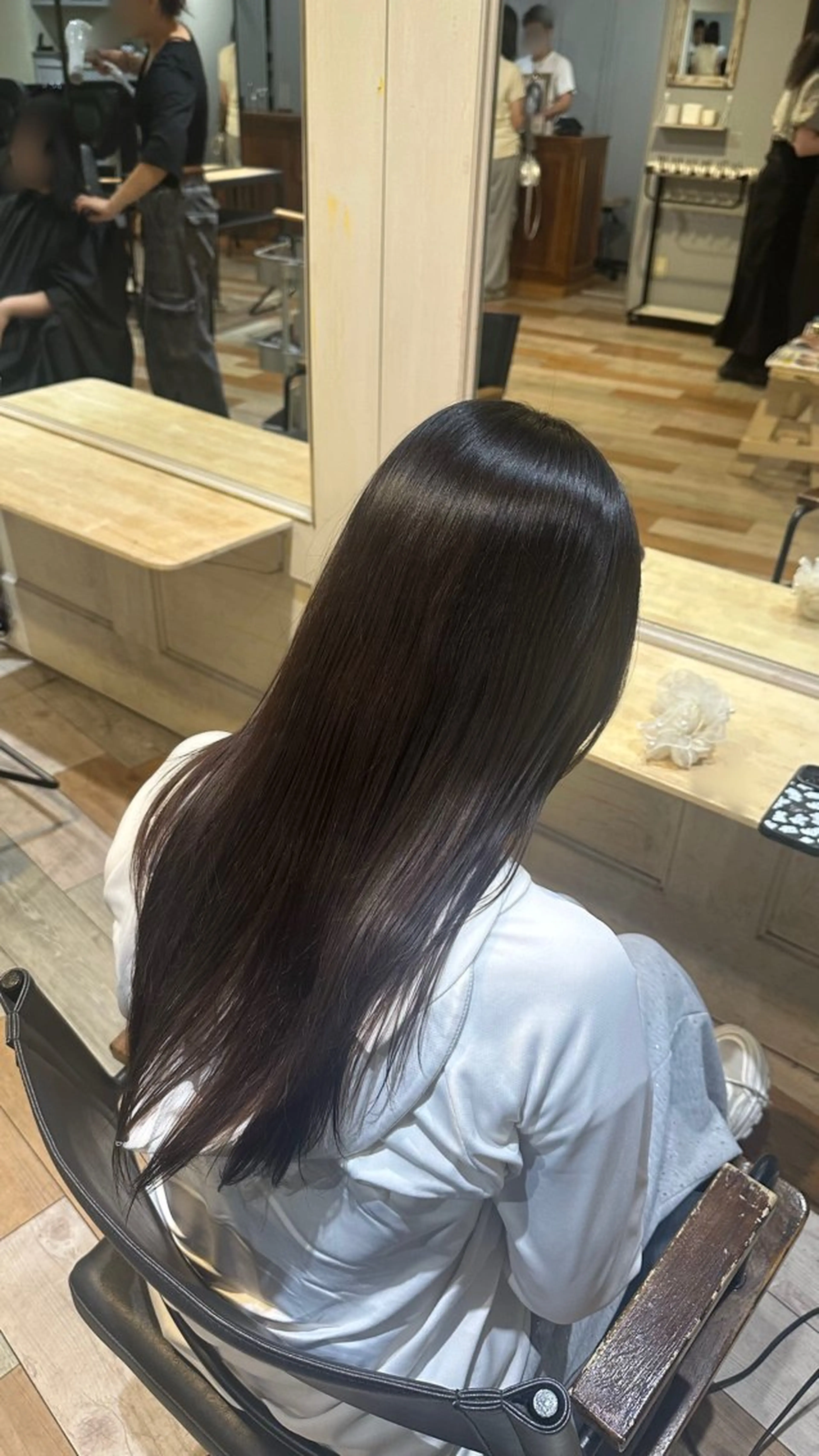 ロング 髪質改善 縮毛矯正 トリートメント 酸熱トリートメント トリートメント 【池袋】髪質改善× 艶髪ケア✮Yüra✮のヘアスタイル