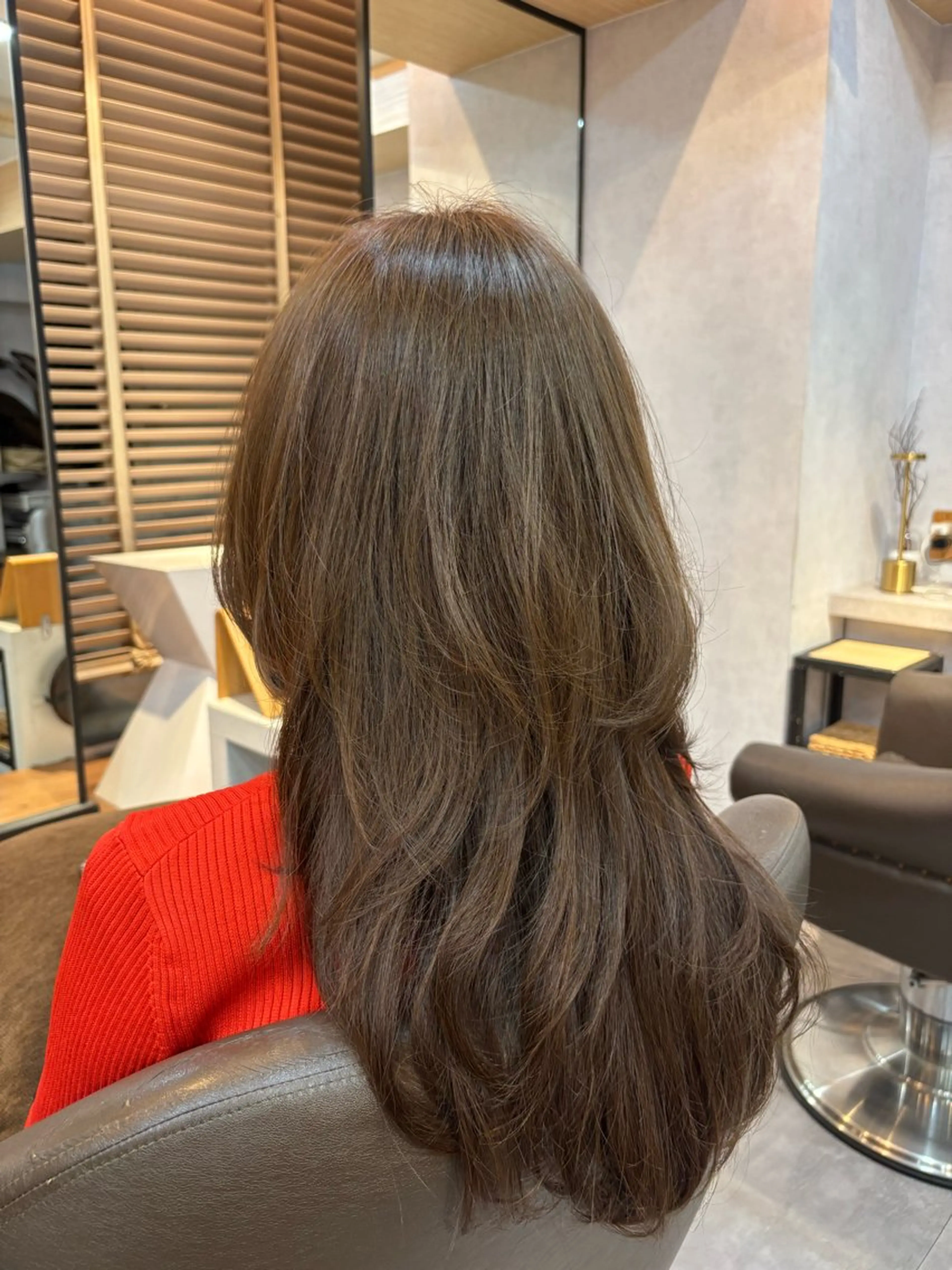 ロング カラー 日髙 愛華のヘアスタイル