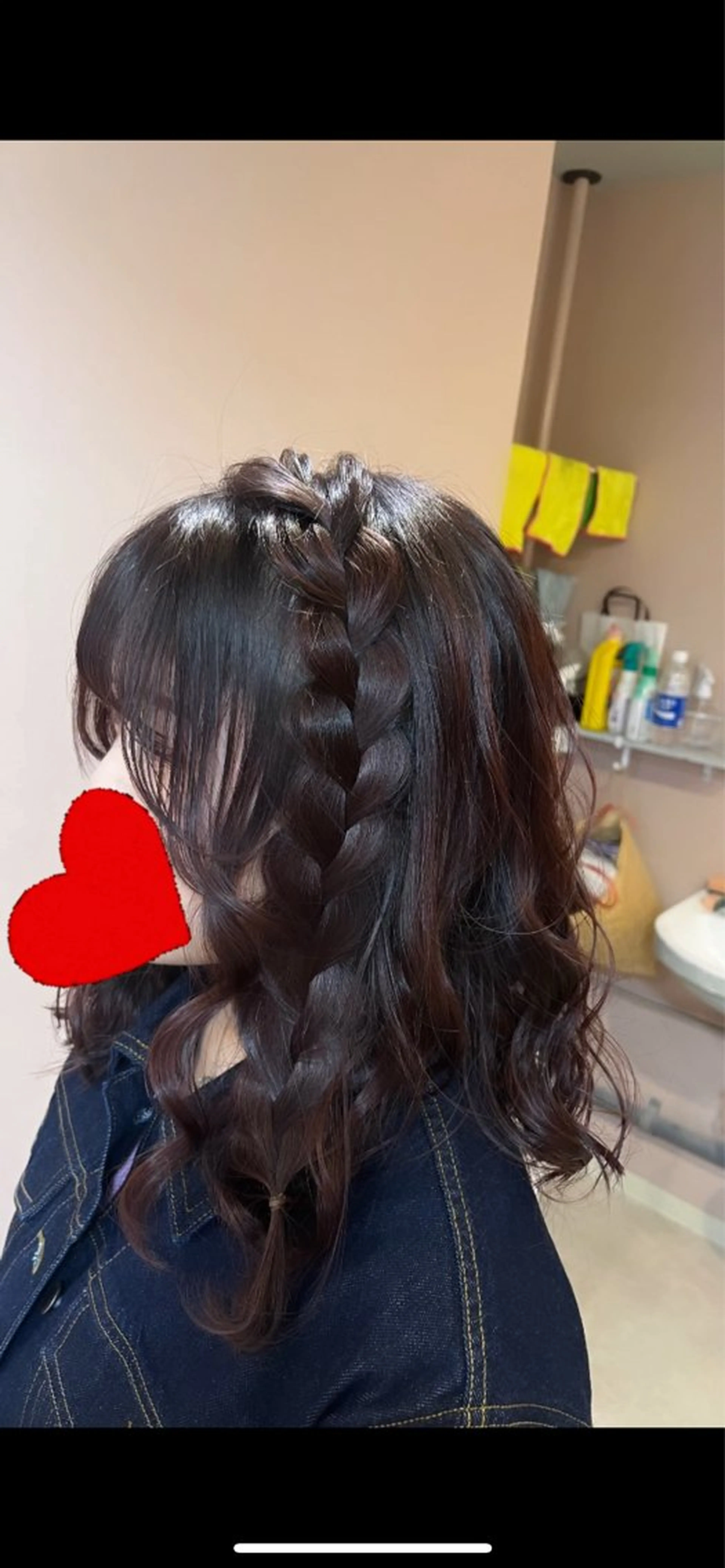 ミディアム ヘアアレンジ ヤマダ アヤノのヘアスタイル