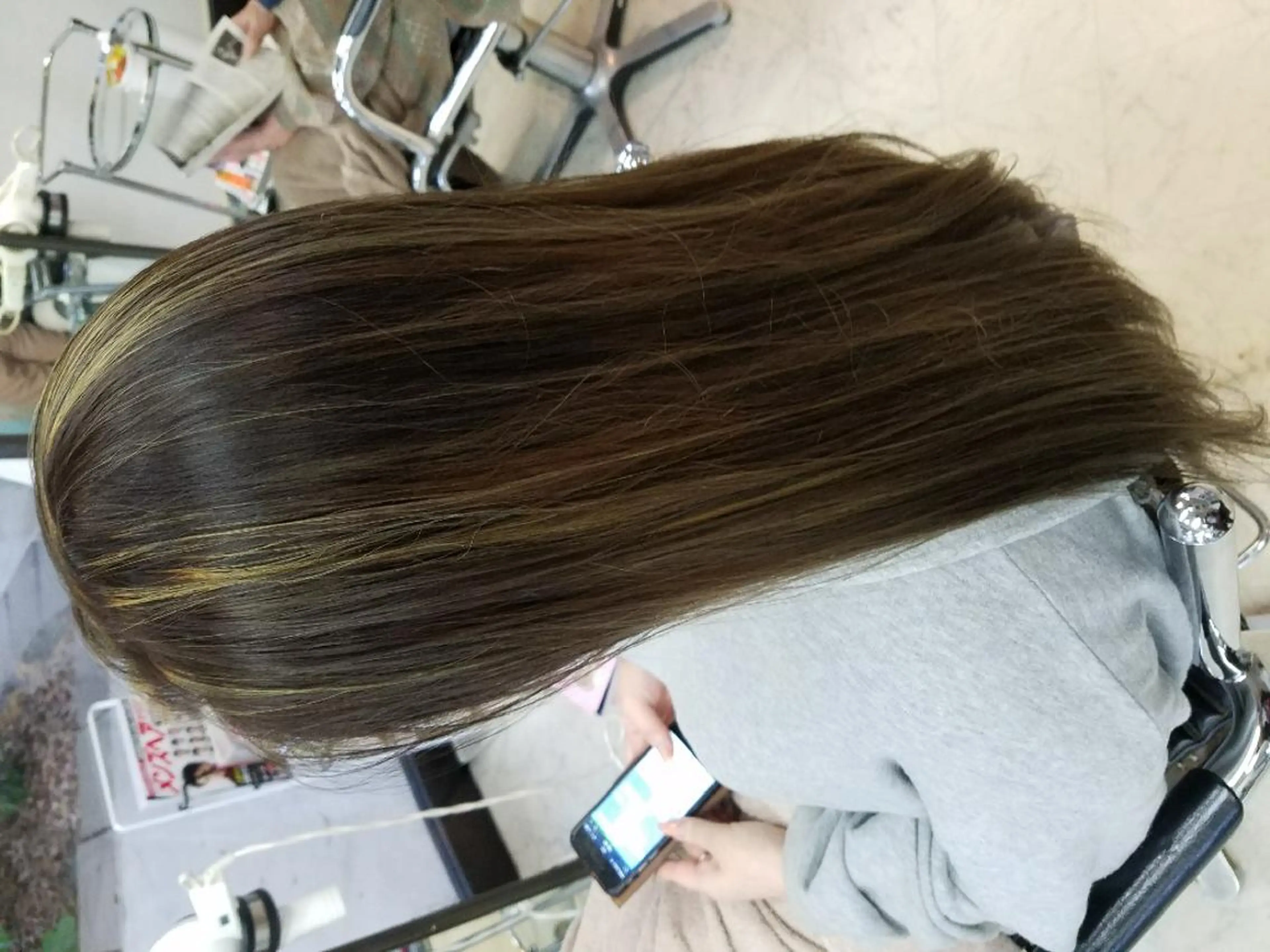 ロング カラー メッシュ imaizumi takuyaのヘアスタイル
