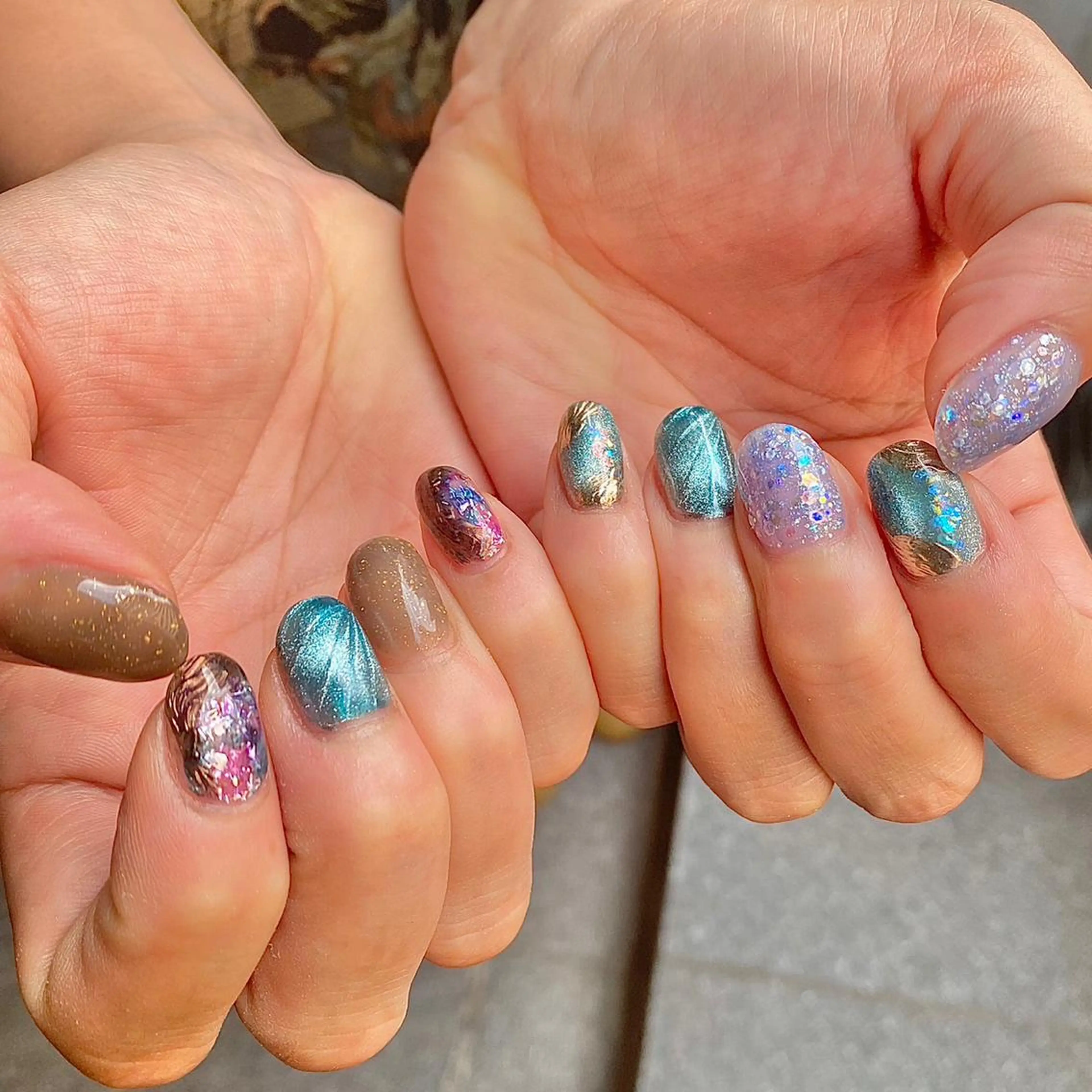 ネイル ハンドネイル NAIL Salon IP所属・長谷川 奈緒美のネイルデザイン