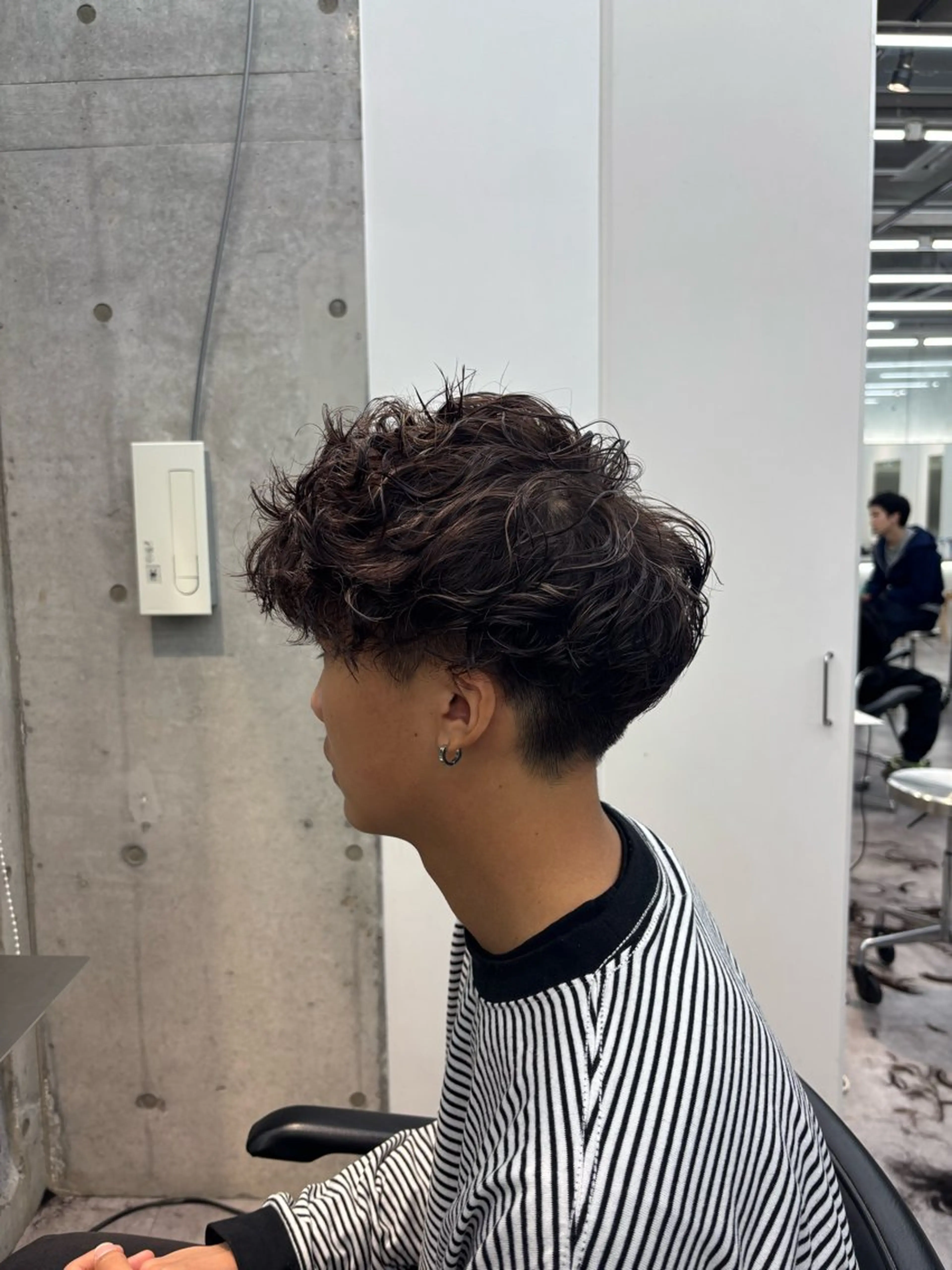 ショート パーマ パーマ fifth原宿 A:Ri🧸のヘアスタイル