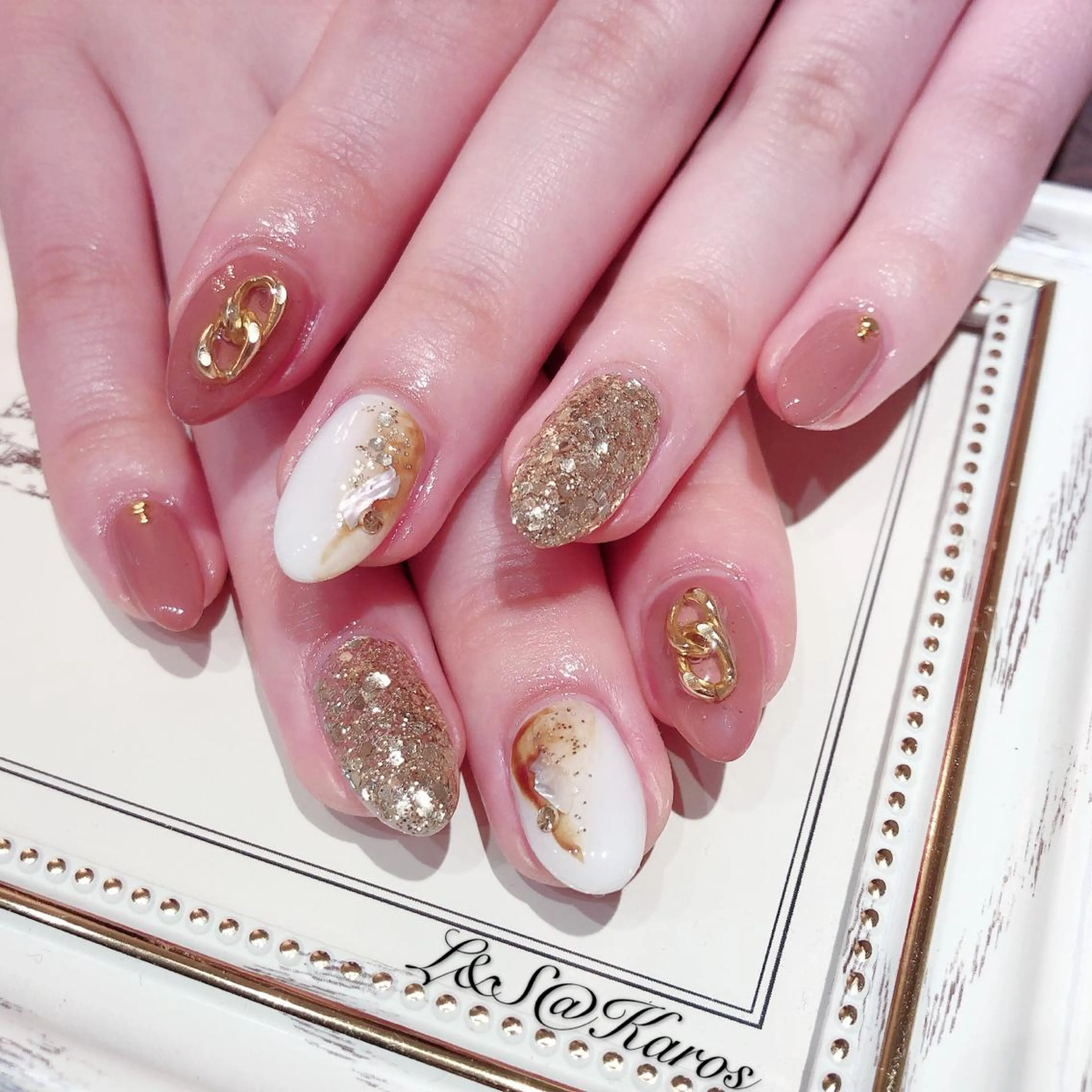 ネイル ハンドネイル L&S@ Karosのネイルデザイン