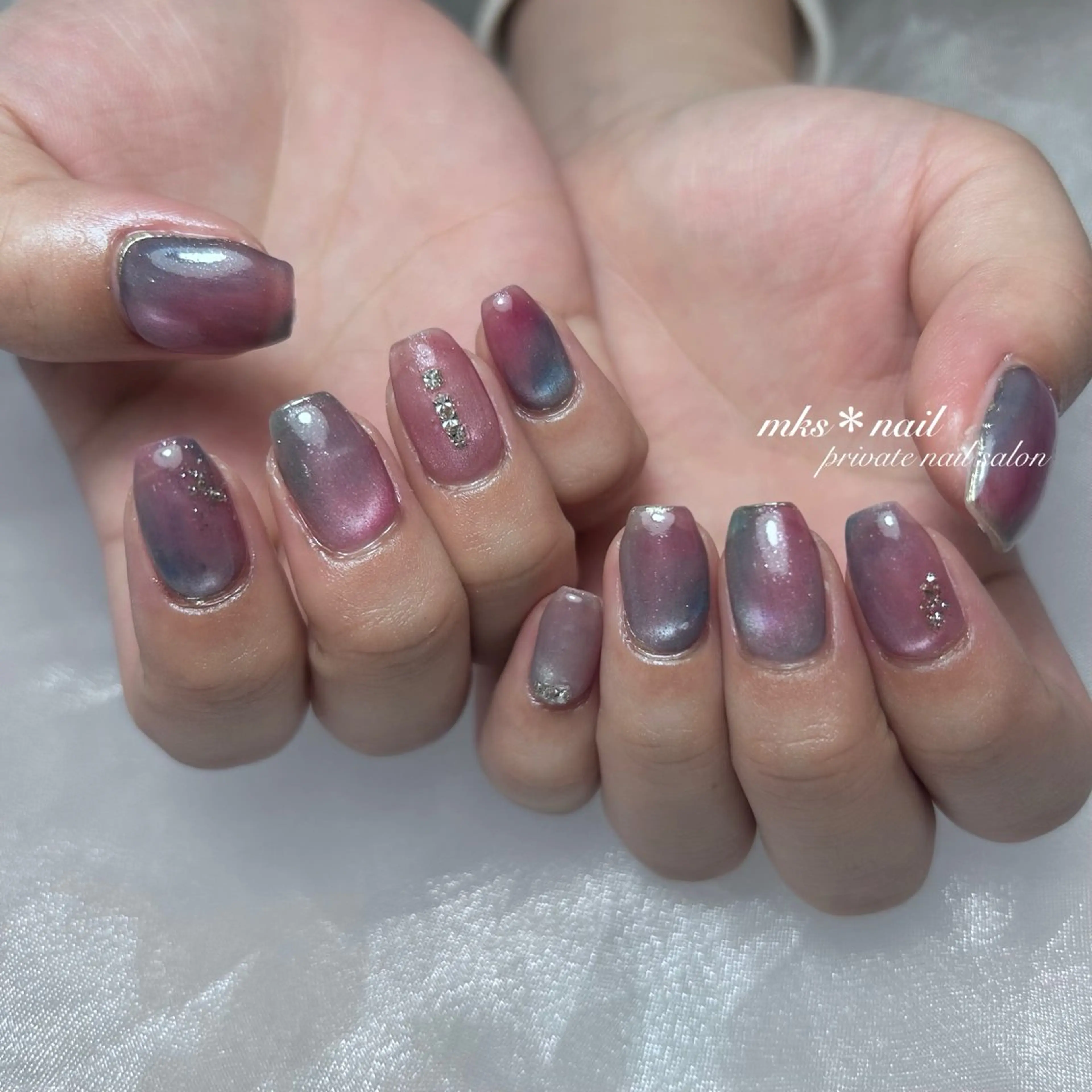 ネイル mks＊nail //  枚方長尾のネイルデザイン