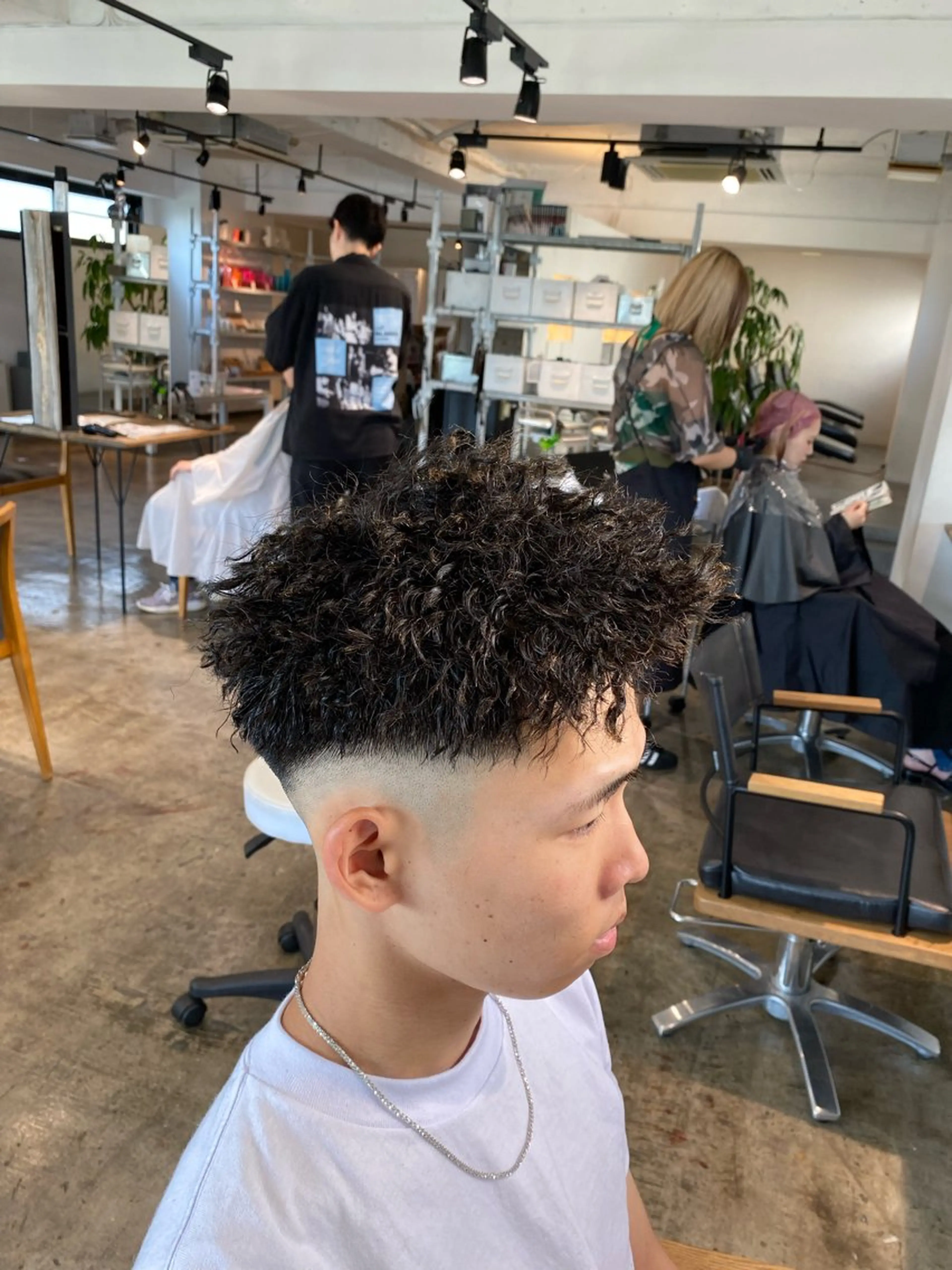 パーマ メンズ メンズパーマ 特化/中川拓也のヘアスタイル