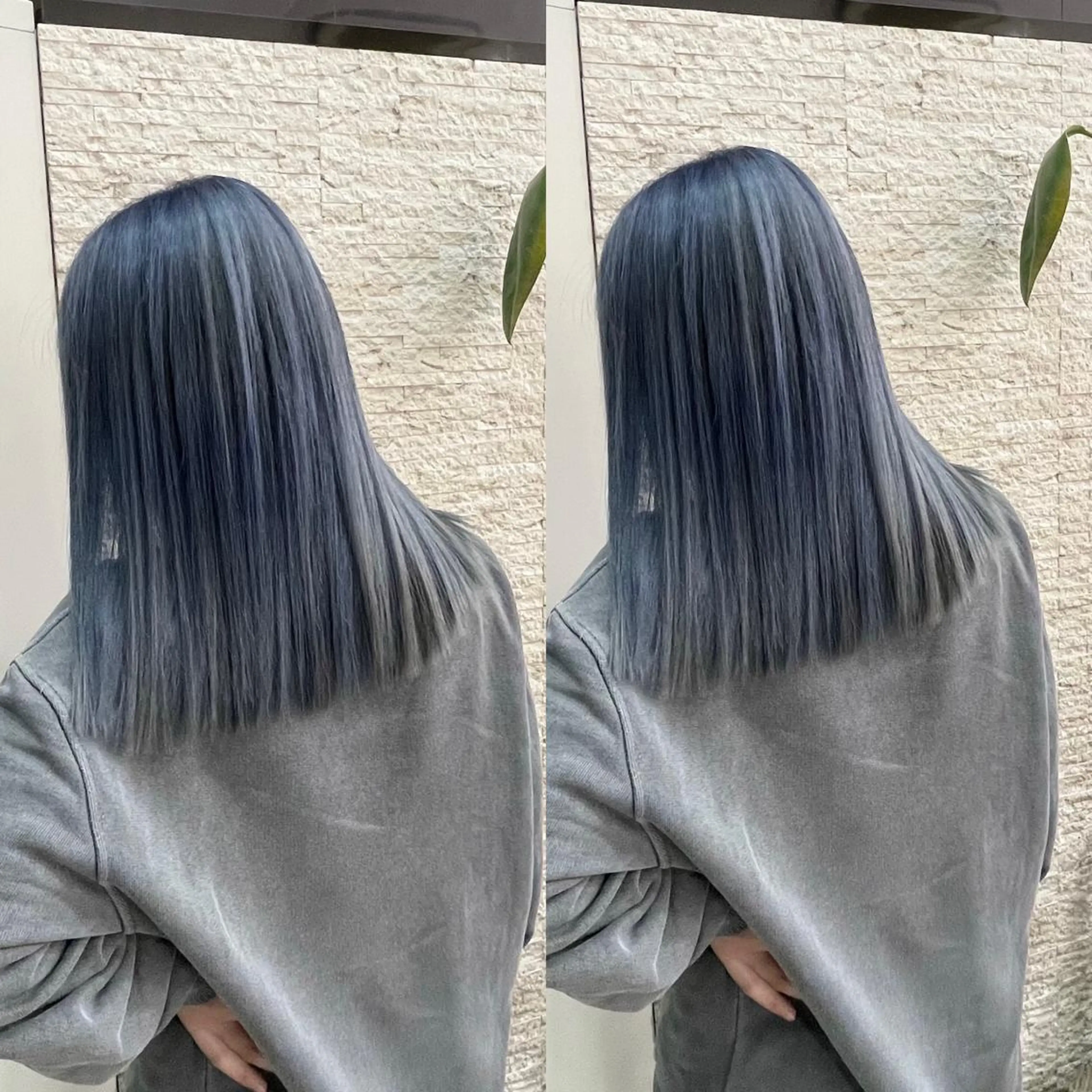 ミディアム ヘアカラー トリートメント Y Uのヘアスタイル