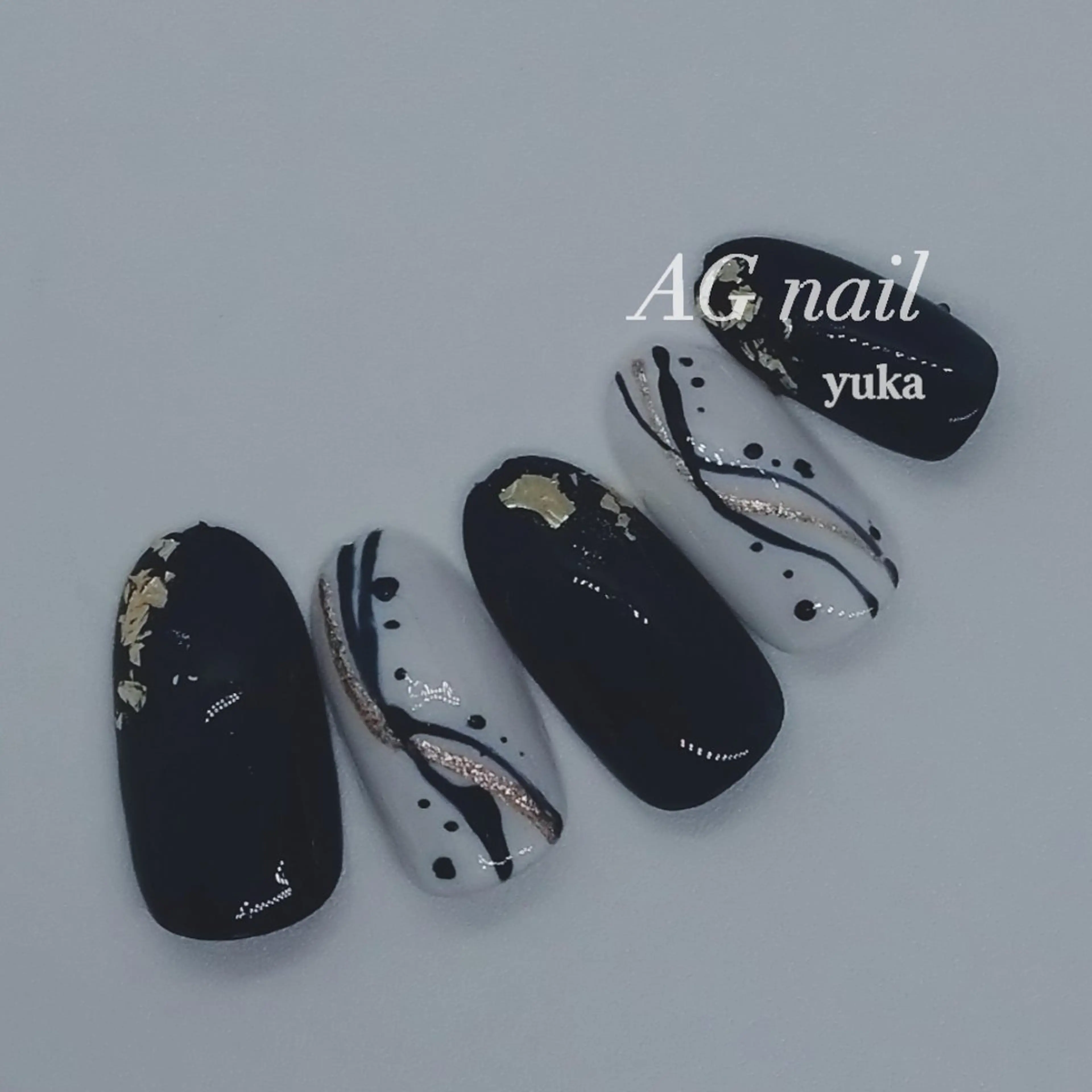 ネイル 成人式 AGnail 富永  /オフ込みフィルインのネイルデザイン