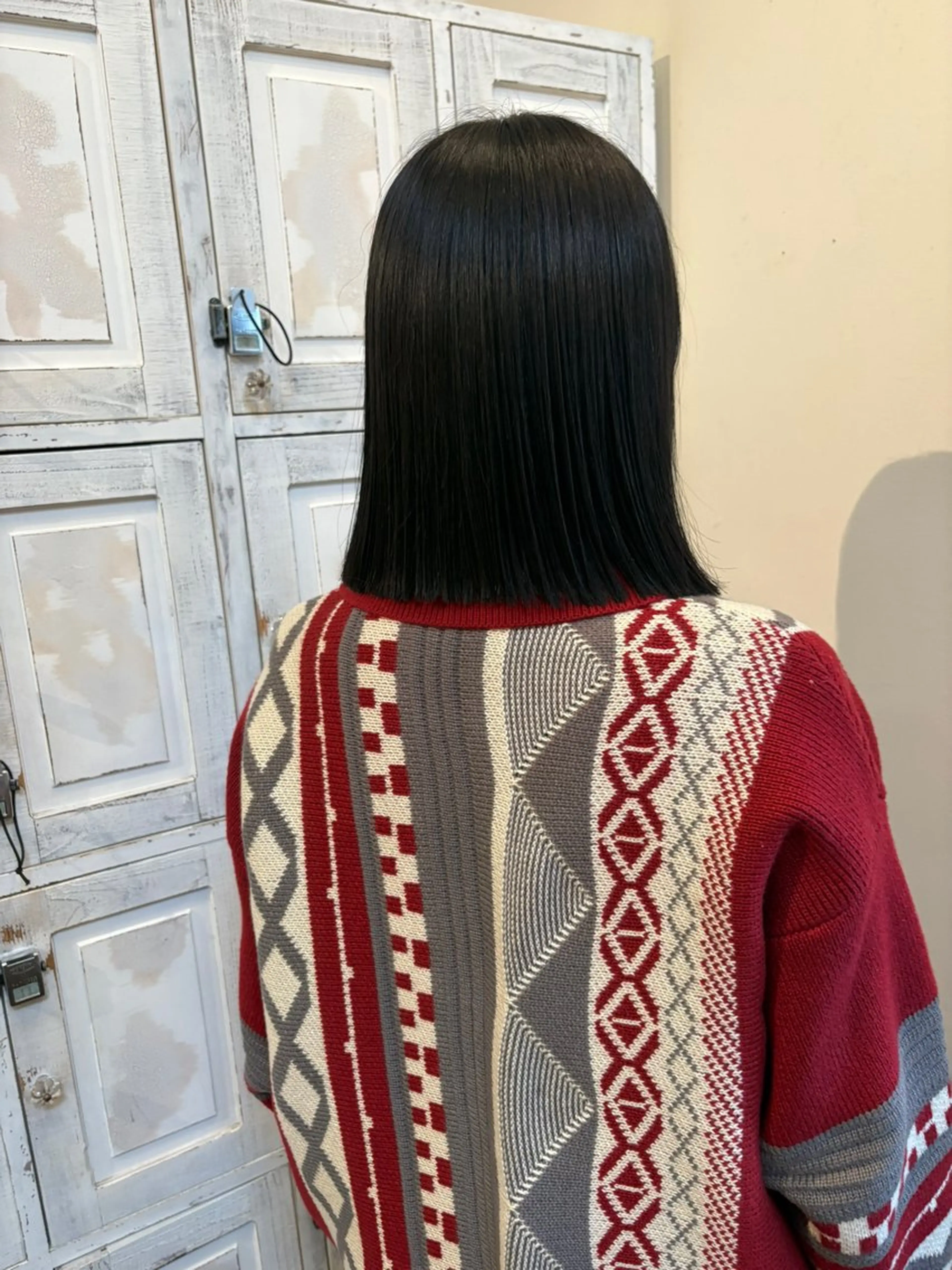 ミディアム ルプラボウ/中村潤菜 /ボブヘアのヘアスタイル