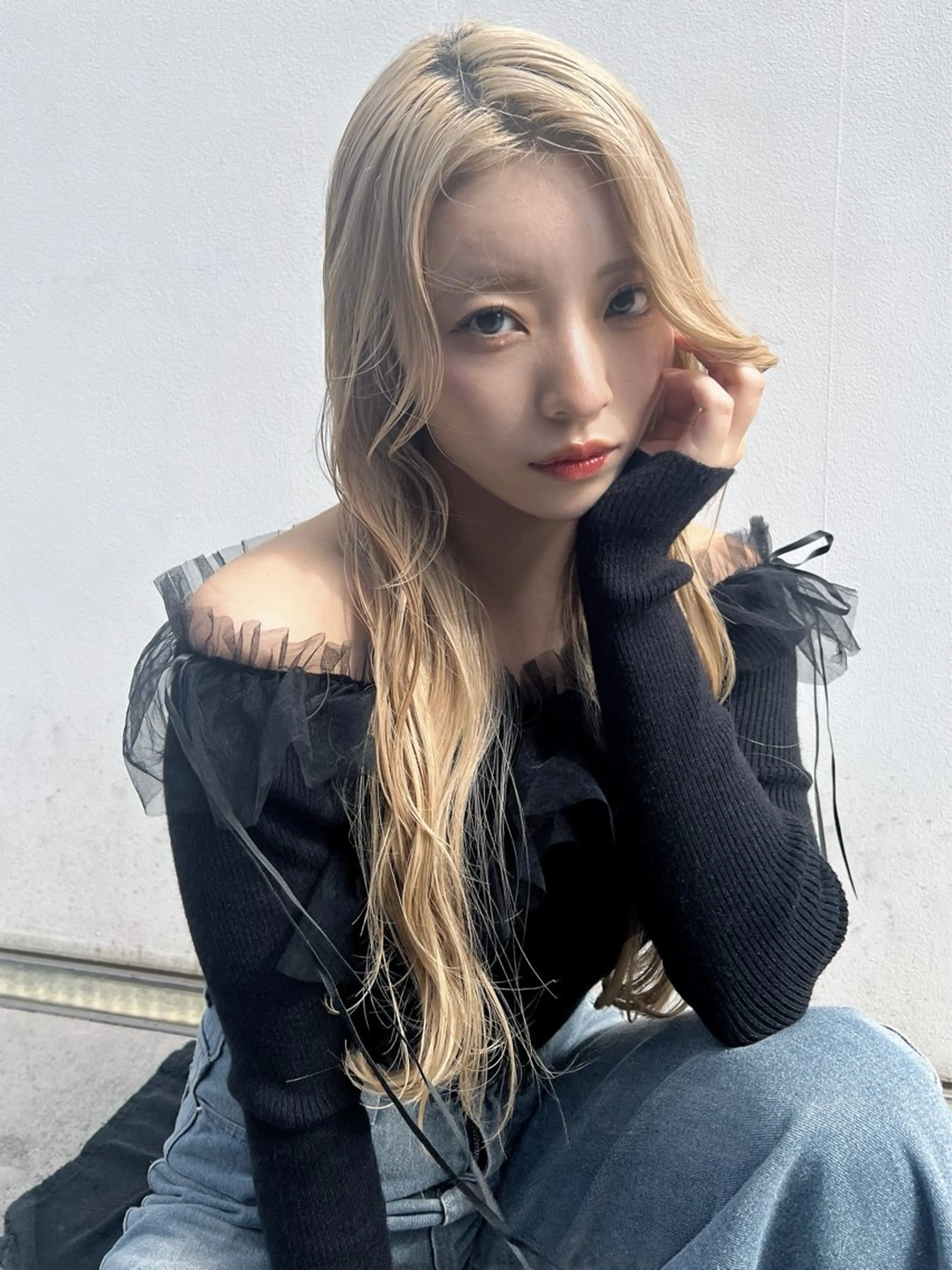 ロング カラー ブリーチ ブロンド ケアブリーチ 透明感カラー ダブルカラー カット ヘアカラー 💎透明感カラー特化 💎TAISEIのヘアスタイル