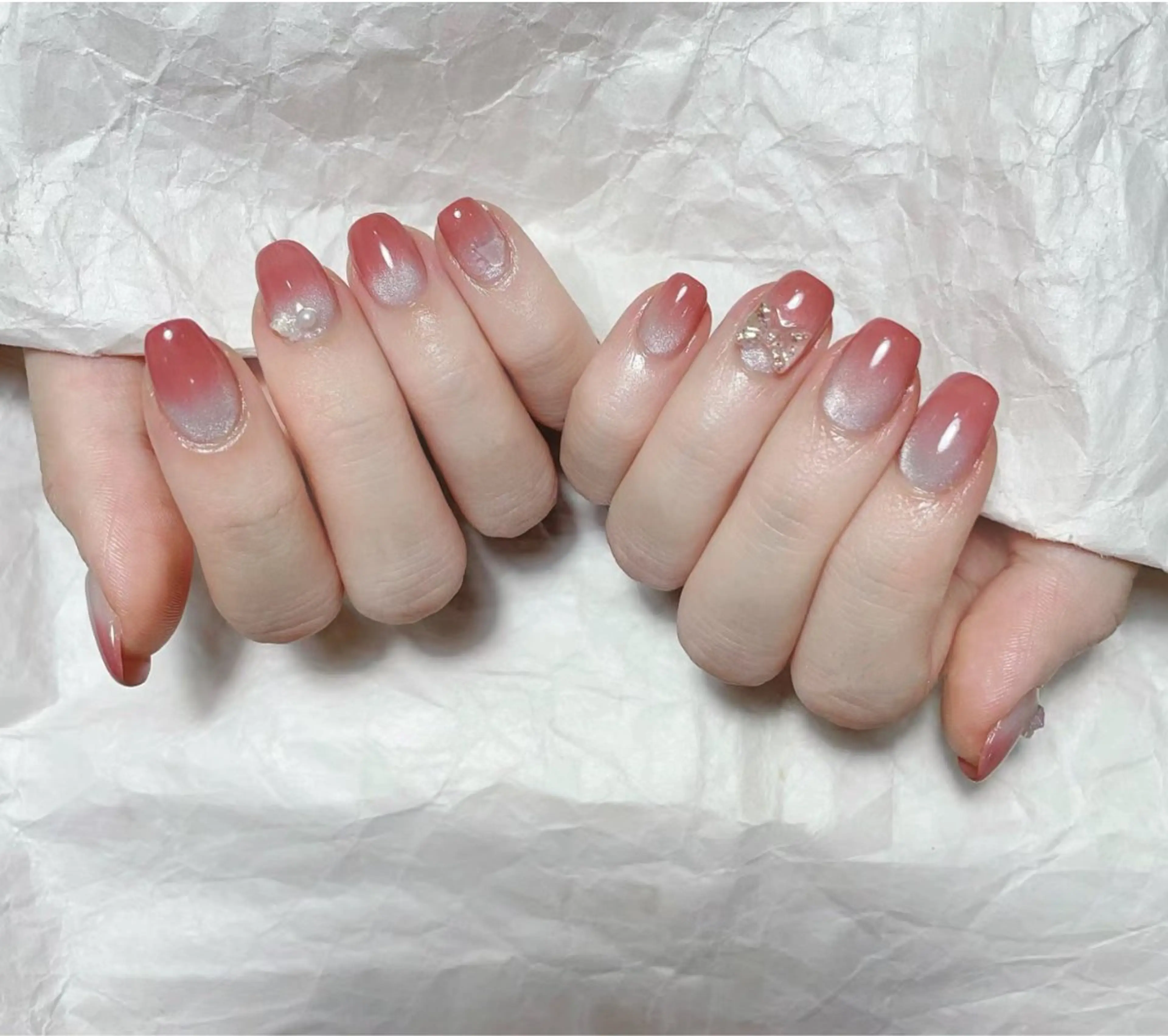 ネイル ハンドネイル 🍑 momo_nailのネイルデザイン
