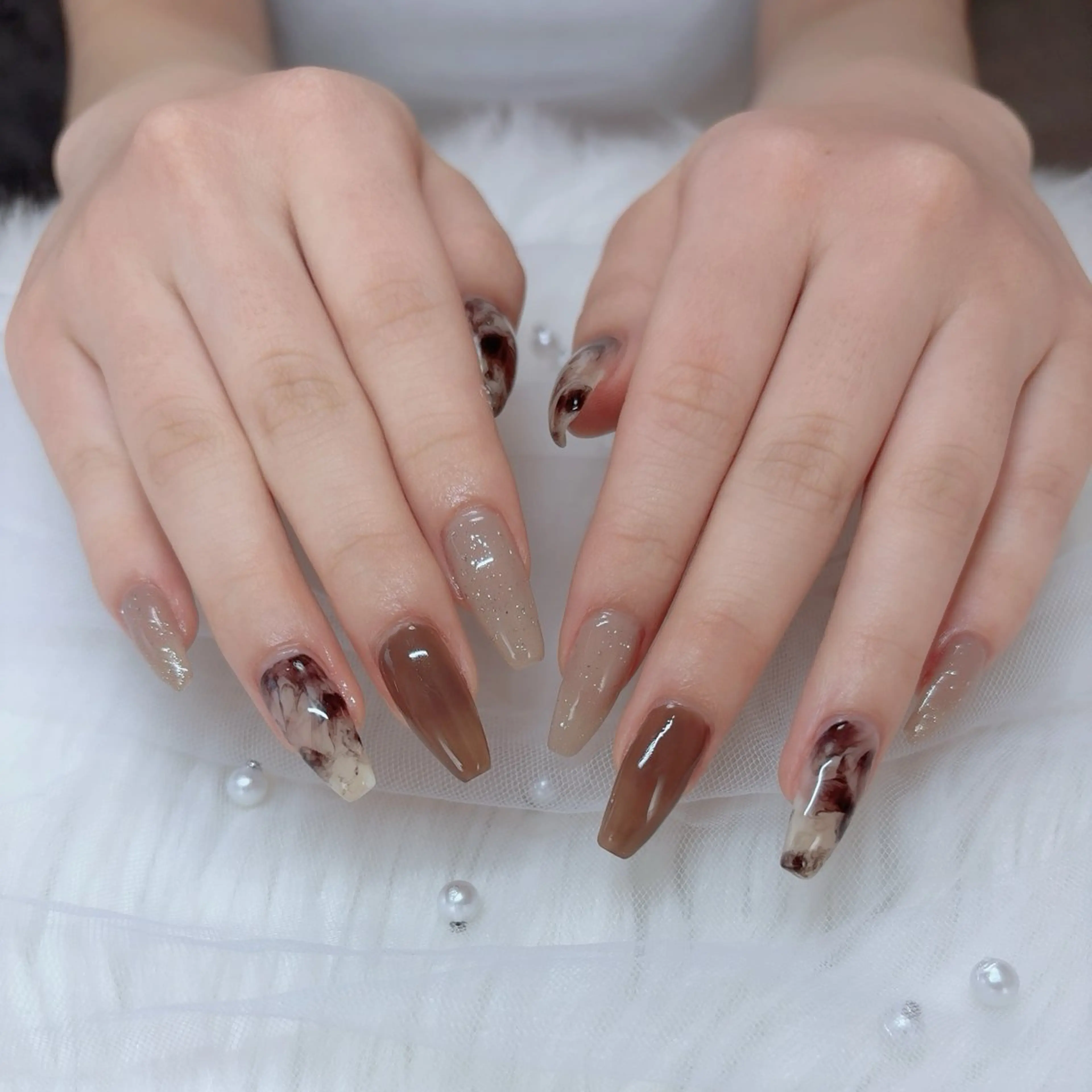 ネイル ニュアンスネイル TOMO. Libのネイルデザイン