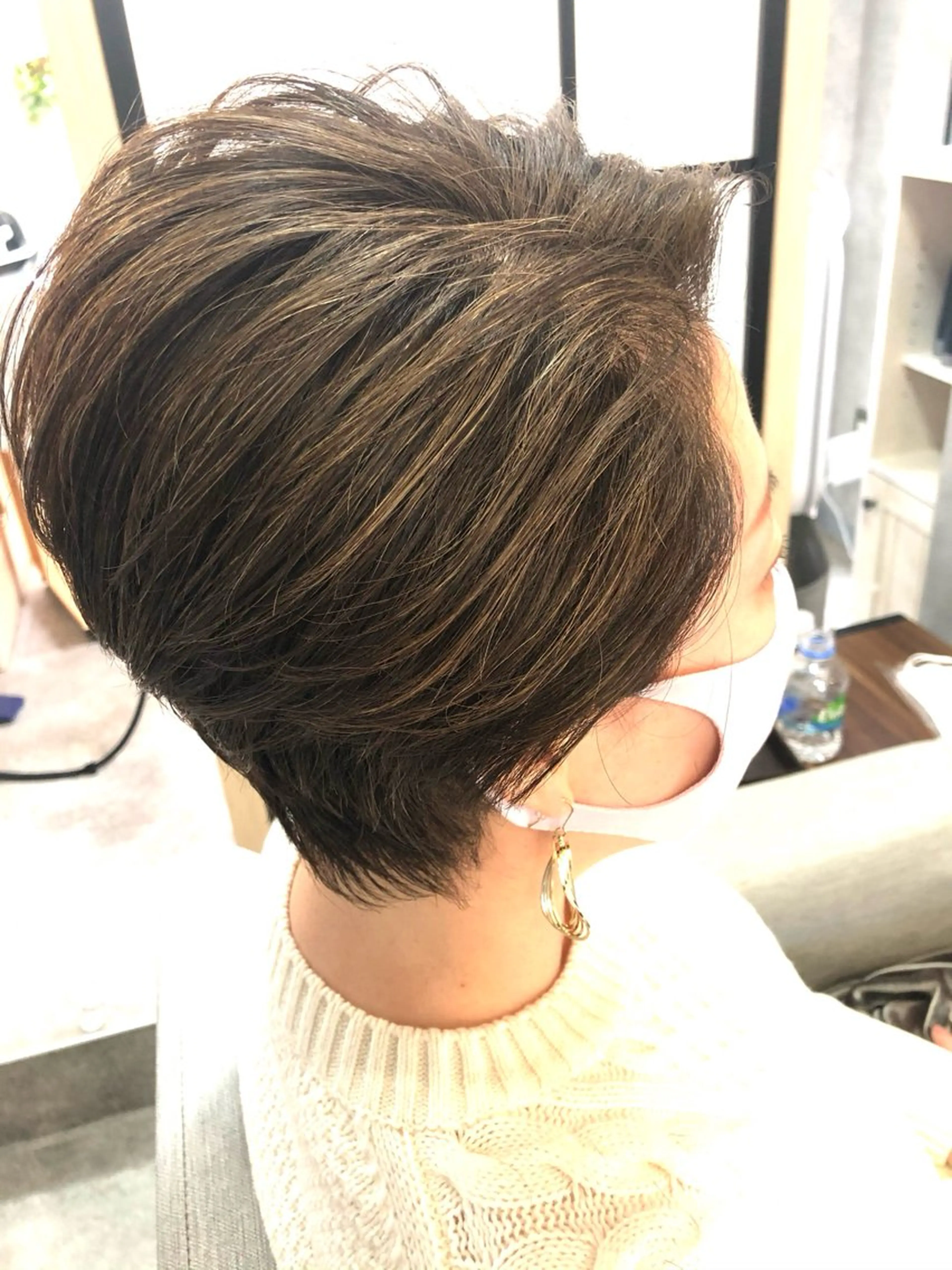 ショート ヘアカラー トリートメント ARC ginza所属・お母さんの白髪対策 ・白髪染め/松田直敏のヘアスタイル