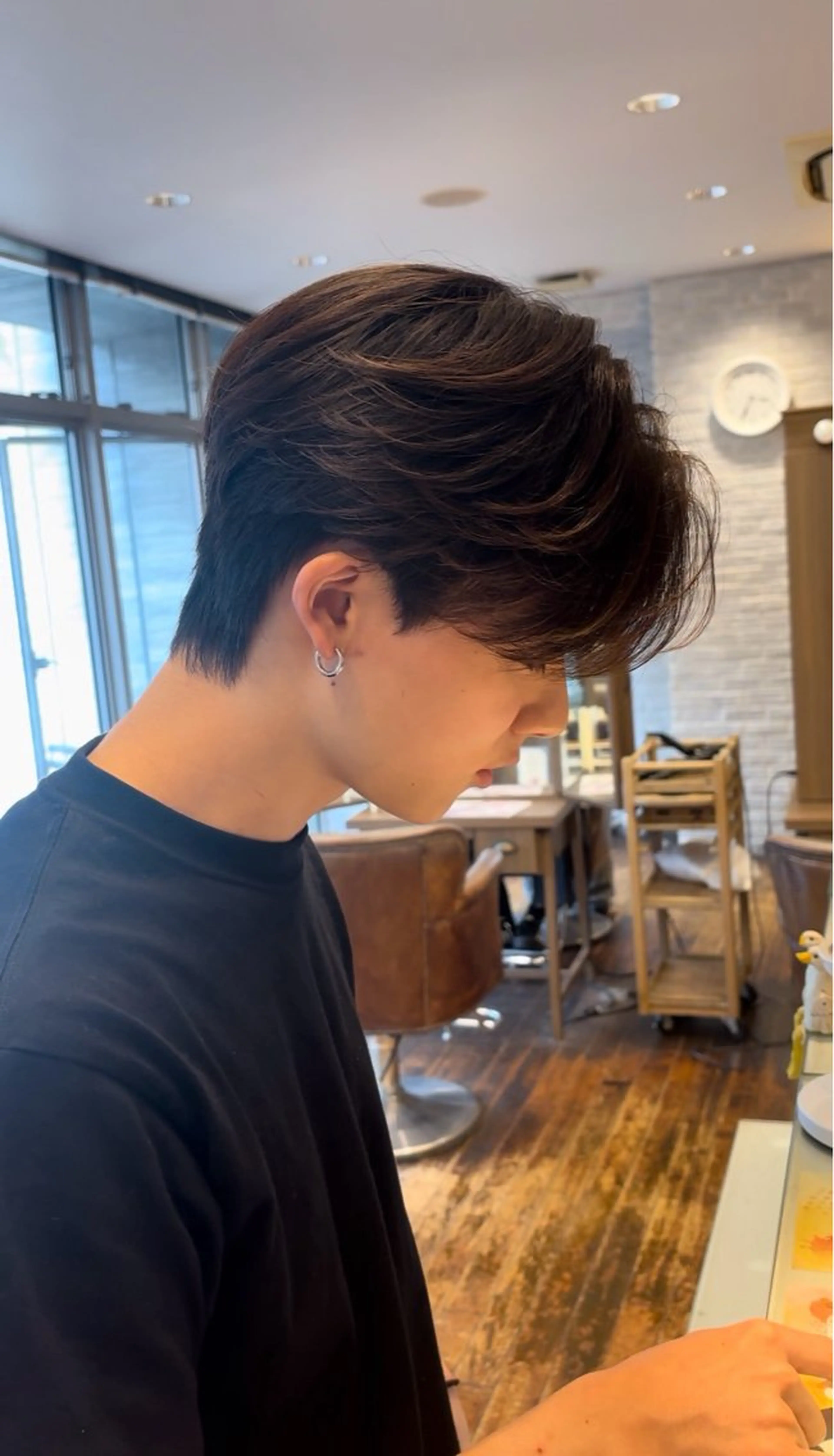 メンズカット＋ニュアンスパーマの写真