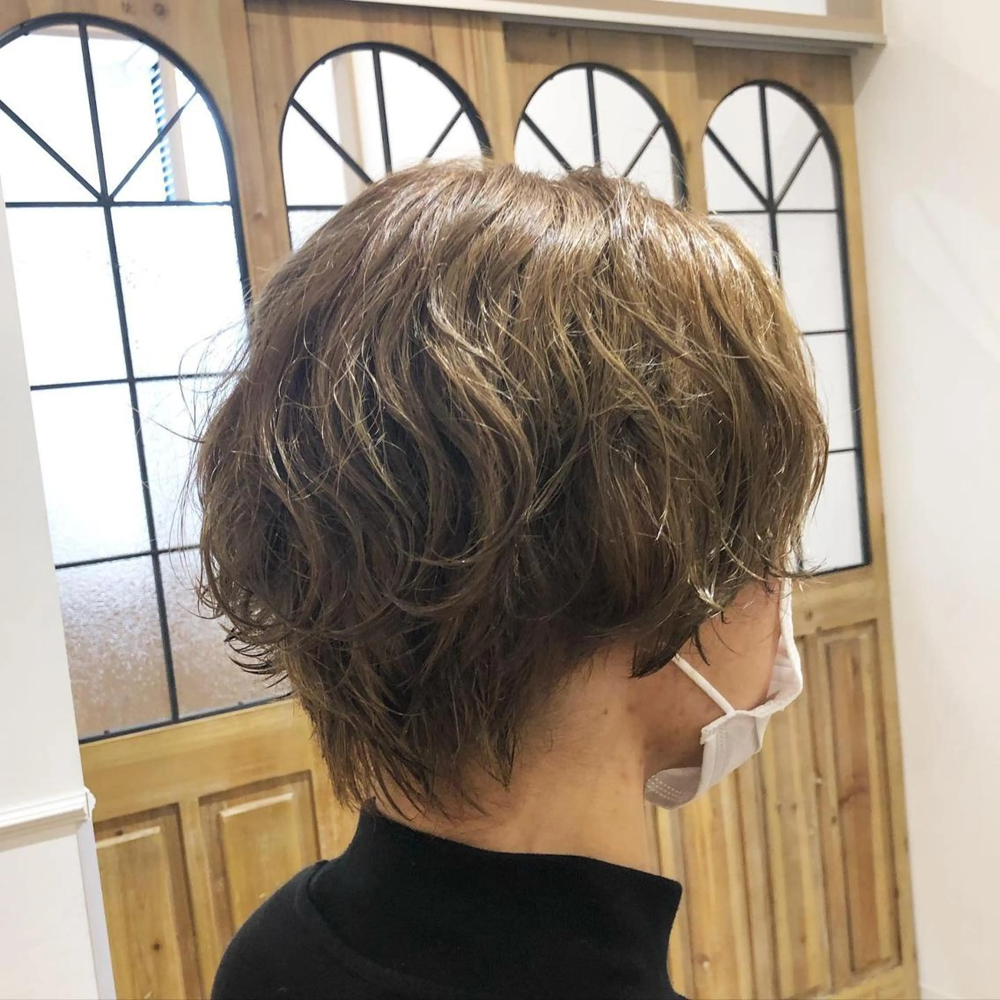 セミロング カラー ヘアアレンジ ベージュカラー ブリーチ ハイトーンカラー ハイトーンベージュ ✨🌿大人可愛い愛さ れhair🌿✨松本のヘアスタイル