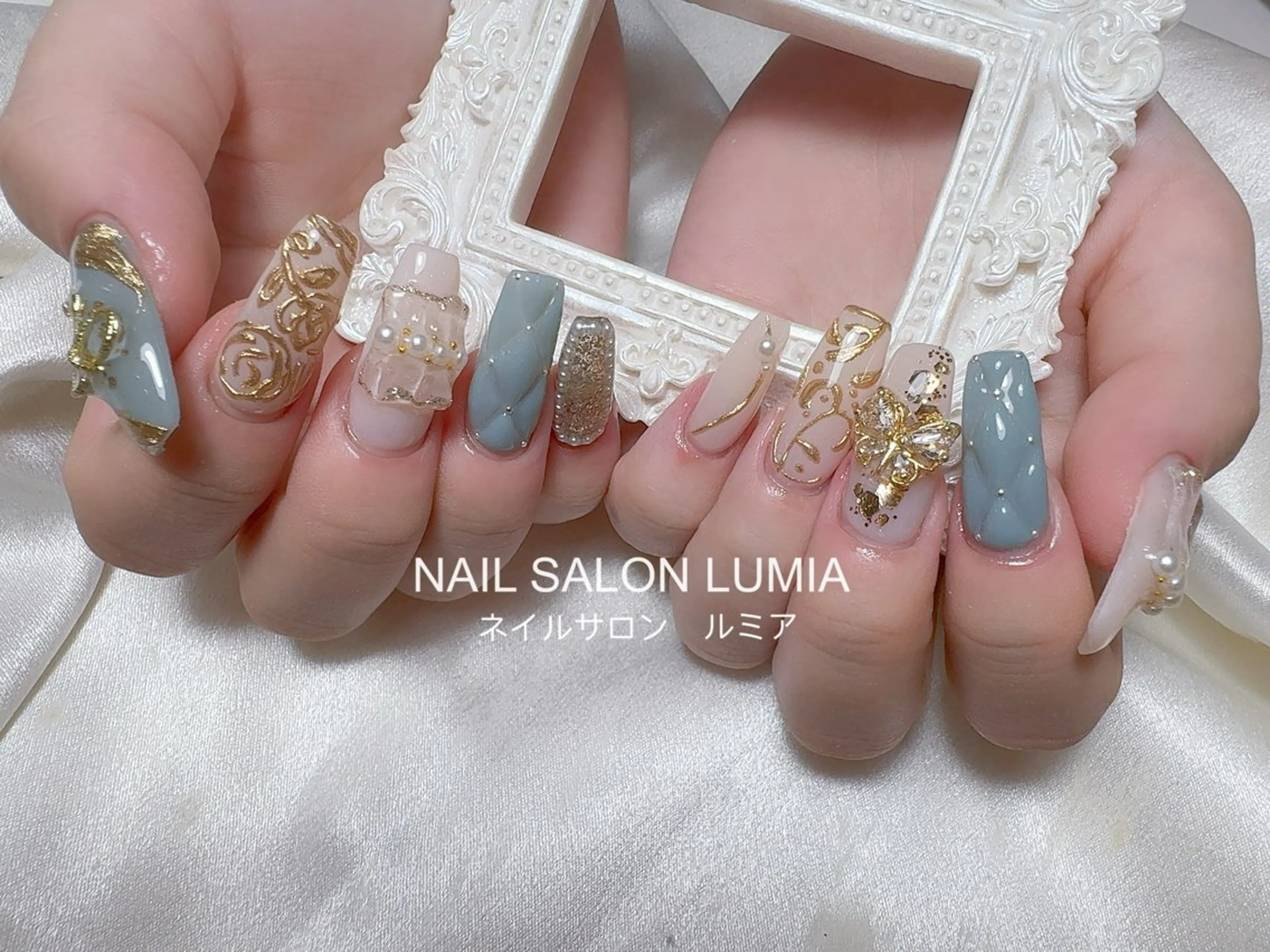 ネイル ハンドネイル ネイルサロン ルミア Lumia 店長のネイルデザイン