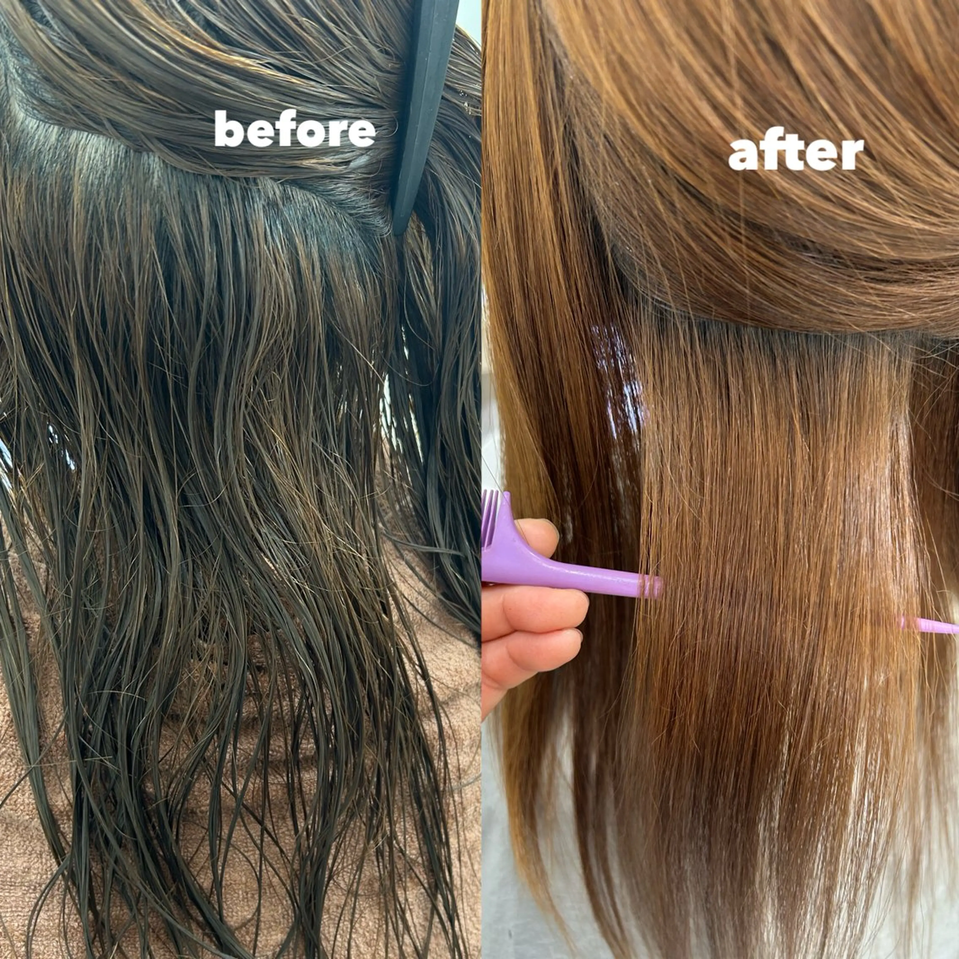 セミロング 透明感/ベージュ /kazui🐈のヘアスタイル