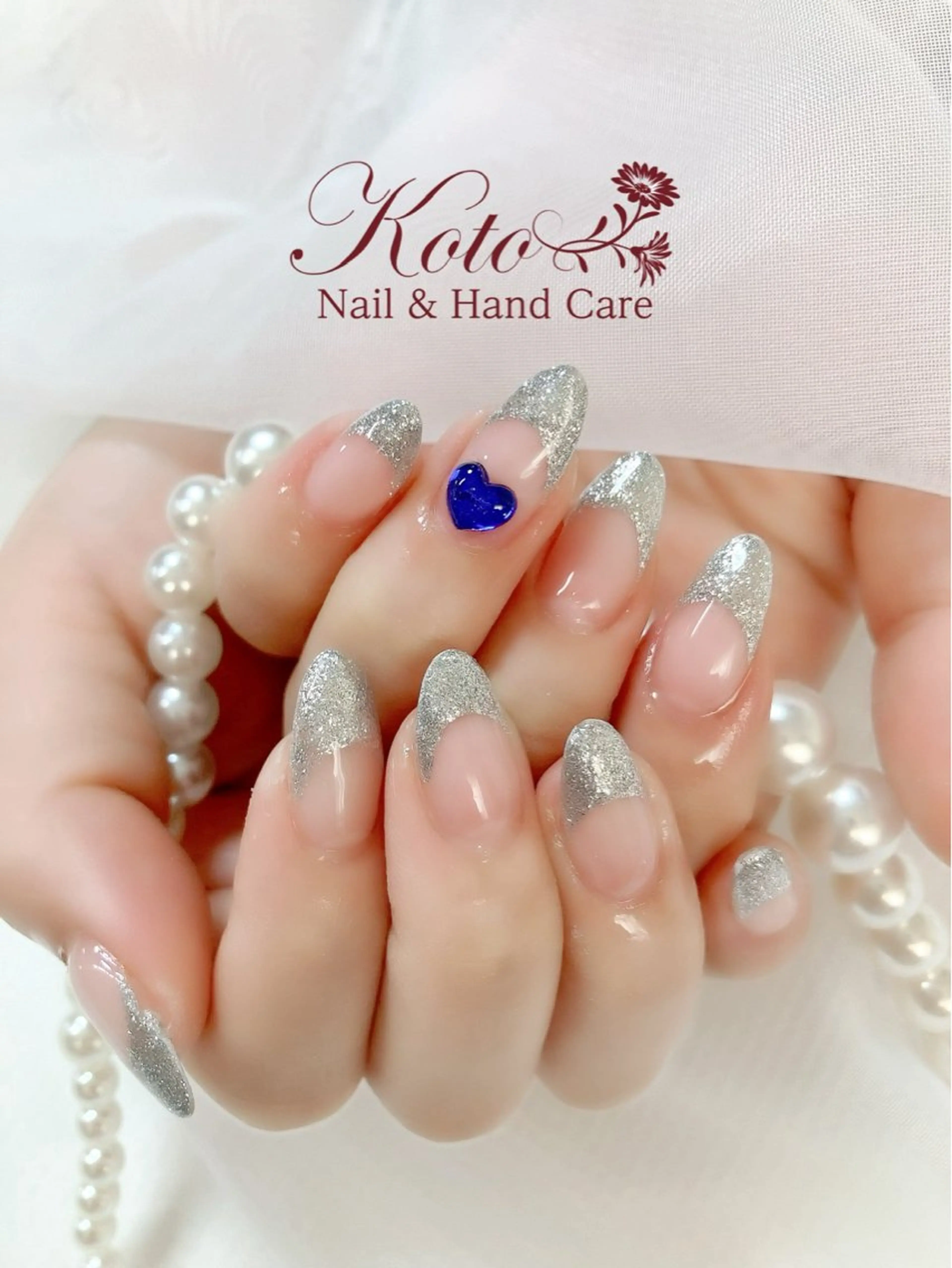 ネイル 長さ出し フレンチネイル ジェルネイル 持ち込み ニュアンスネイル ハンドネイル Nail Salon KOTOのネイルデザイン