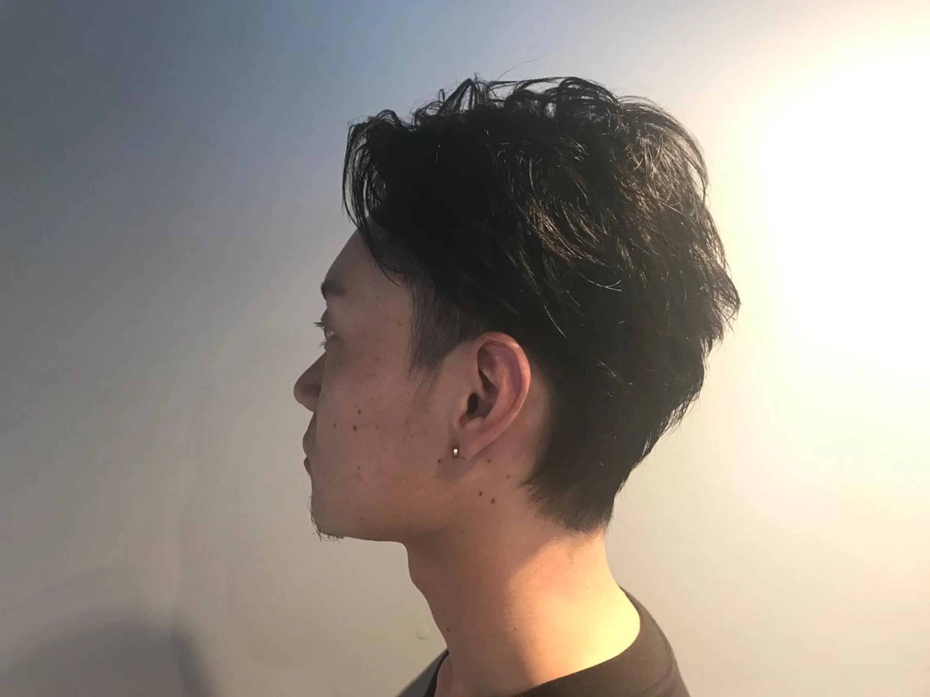 メンズカットの写真