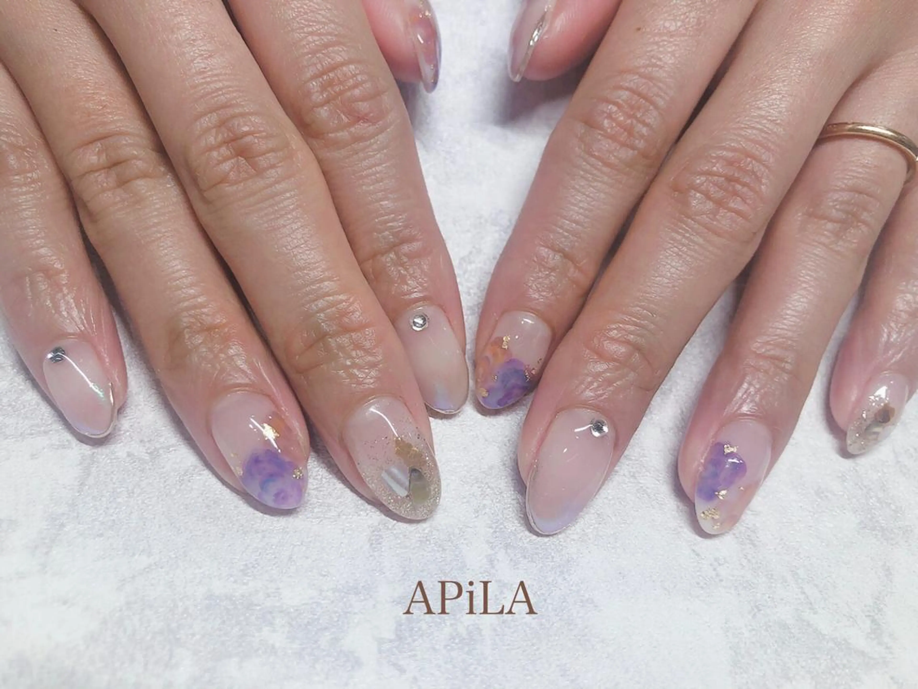 ネイル APiLA 甲斐田のネイルデザイン