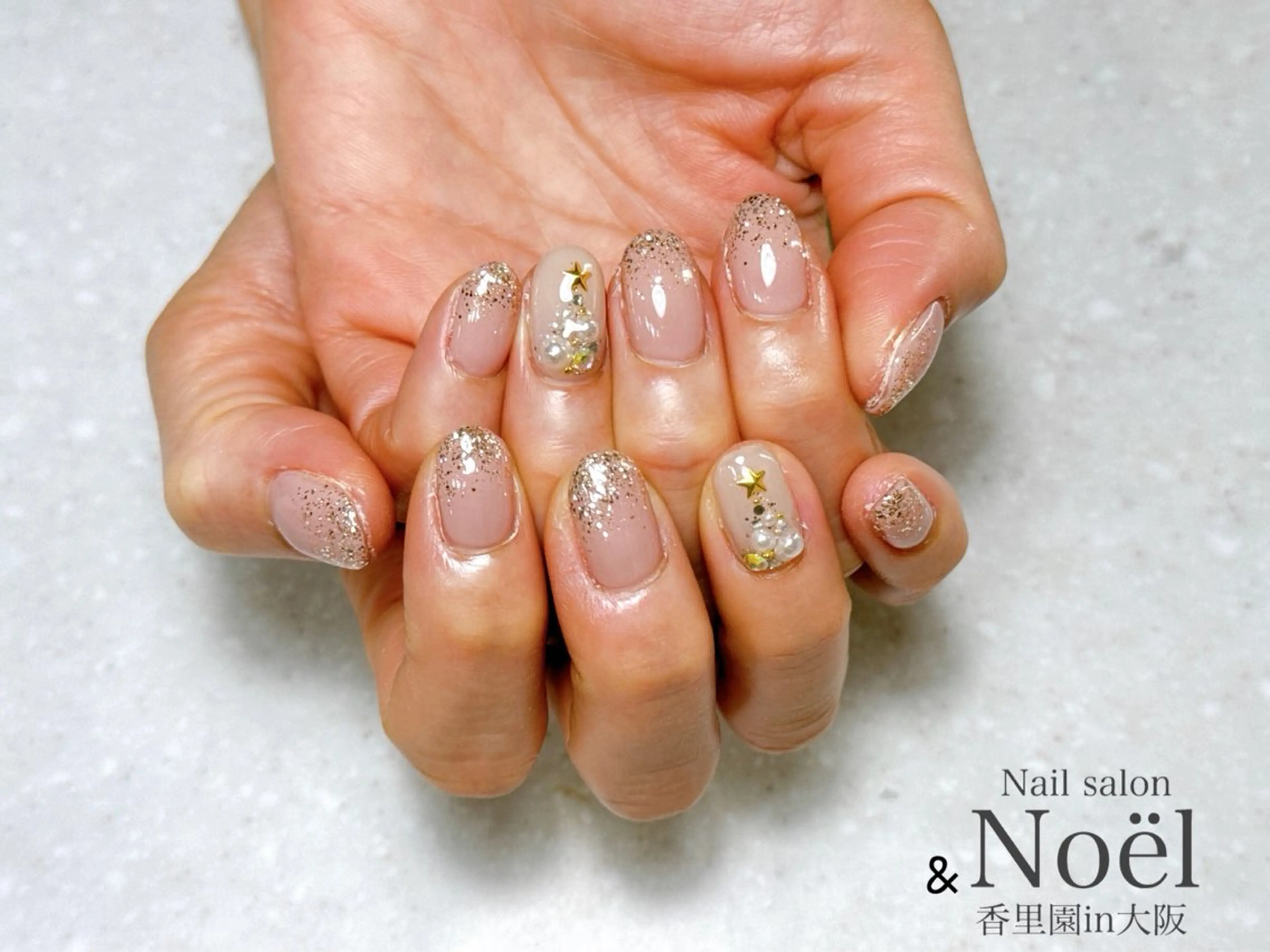ネイル 冬ネイル クリスマス ハンドネイル Nailsalon ＆Noelのネイルデザイン