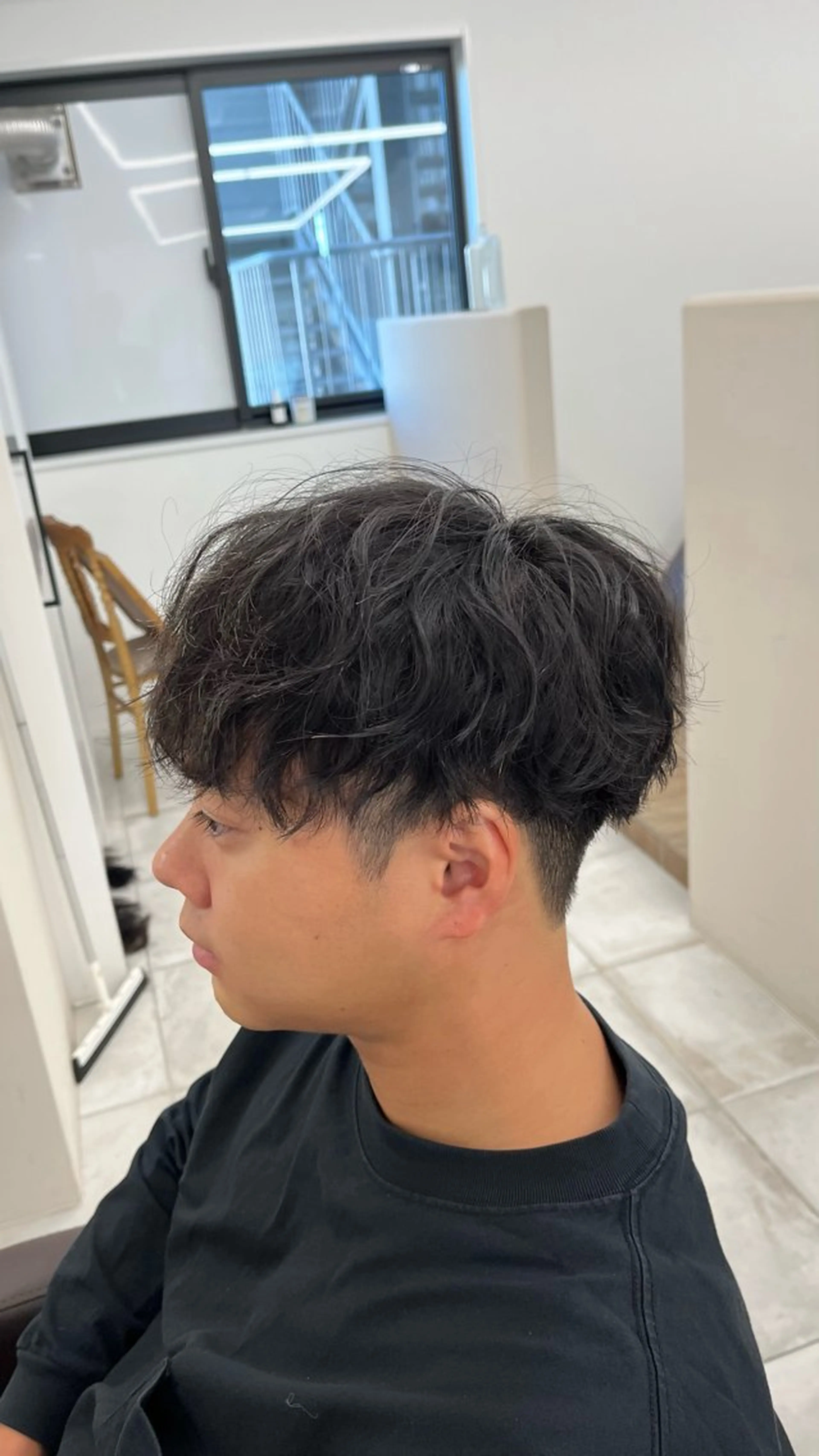 ショート パーマ メンズ 🏆メンズヘア特化 🥇代表りんぺーのヘアスタイル