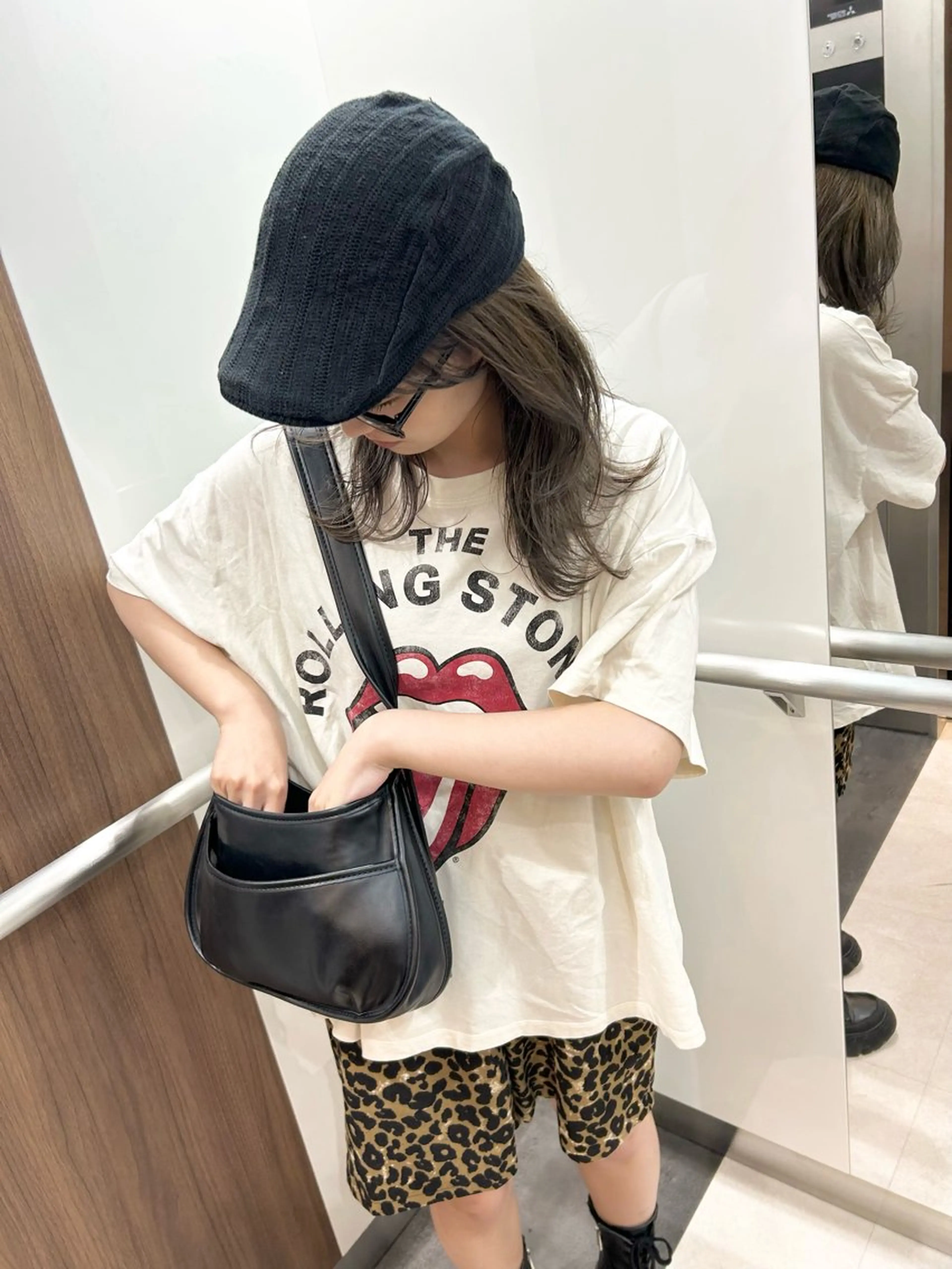 セミロング カラー パーマ ヘアアレンジ ベージュカラー 髪と音処　マトぺ所属・デザインカラー/ボブ ブリーチカラー/ユリのヘアスタイル