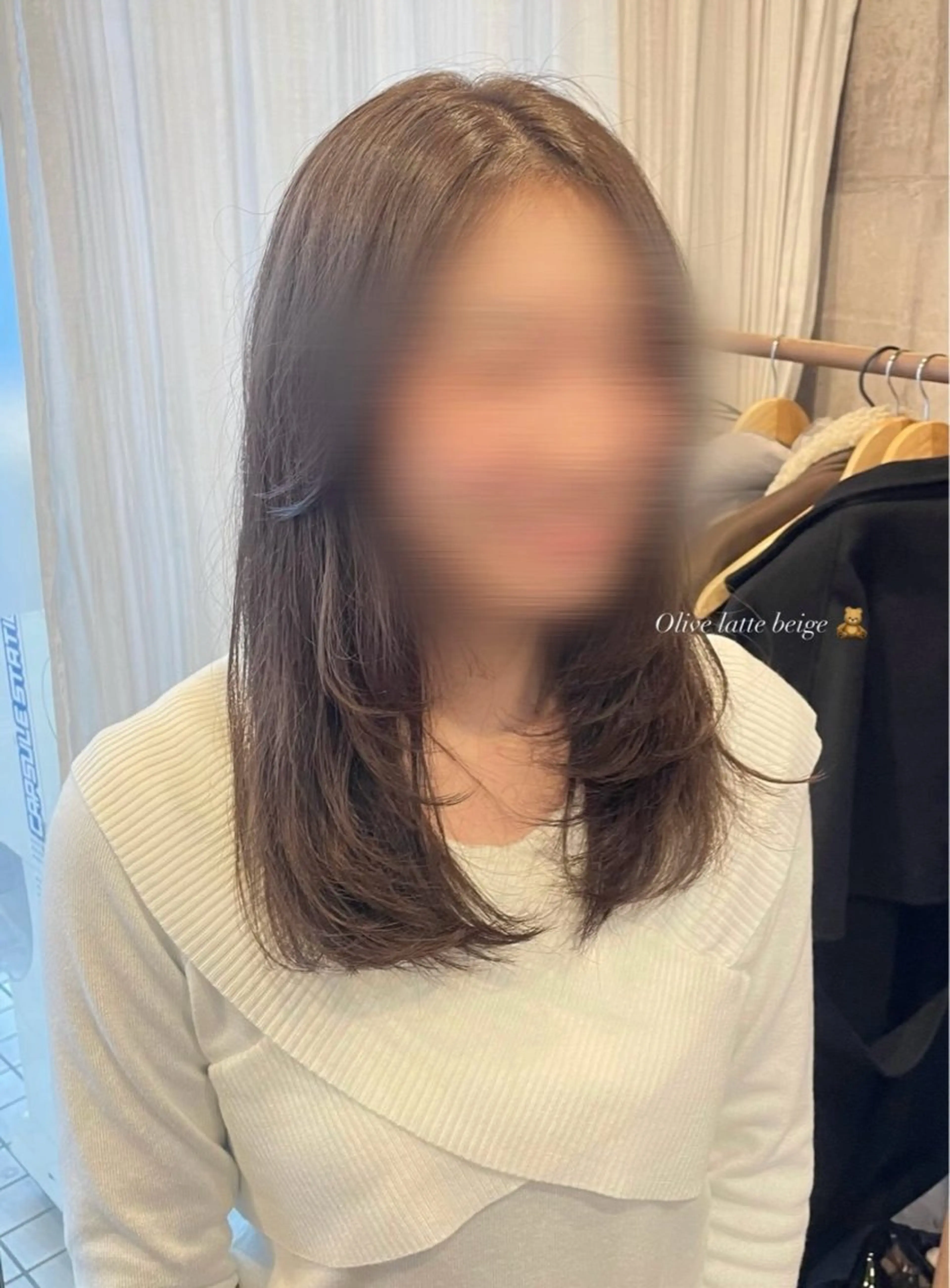 カラー 池嵜 美尋のヘアスタイル