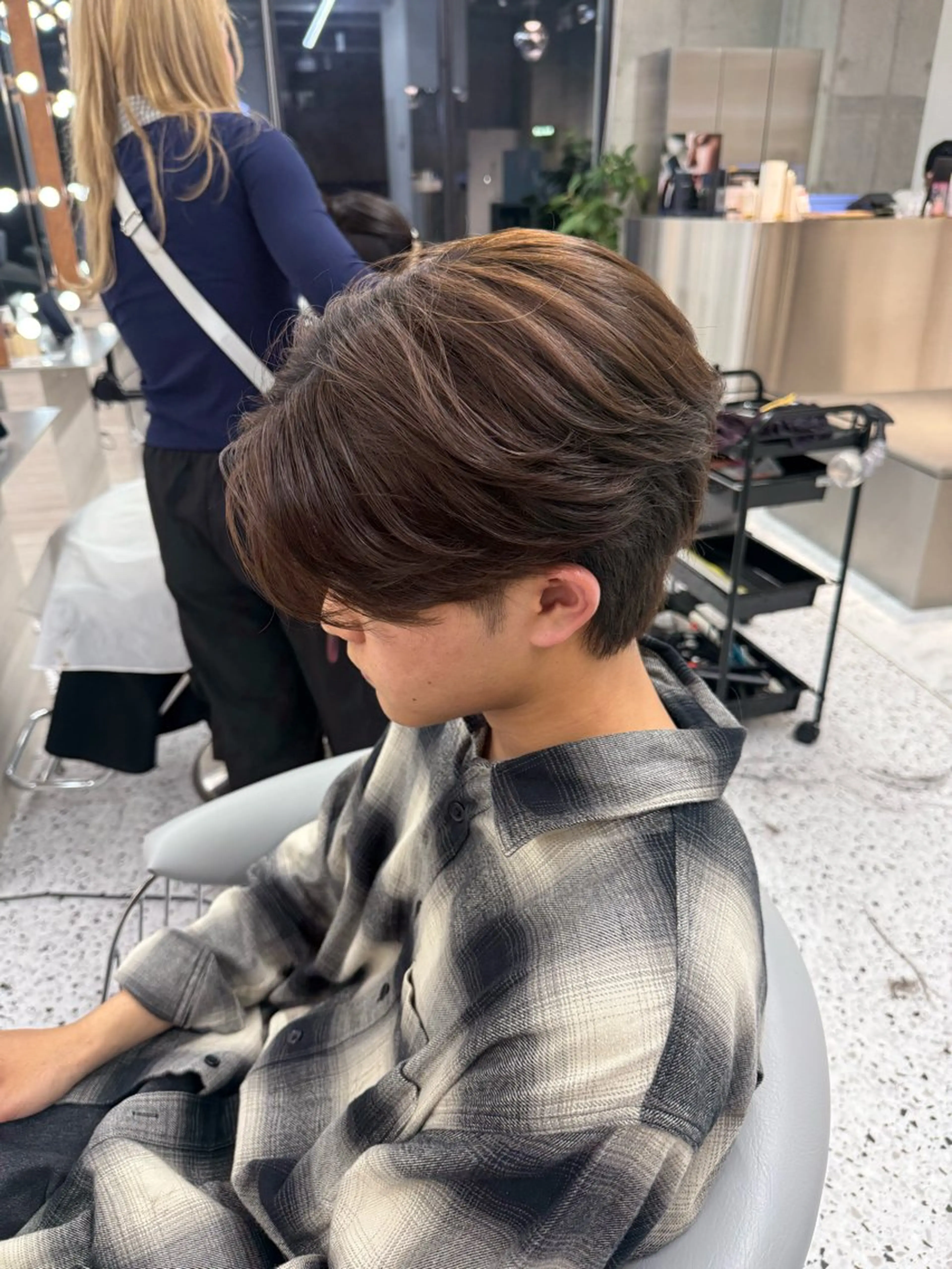 メンズ NAO 艶カラー🌙* :ﾟのヘアスタイル