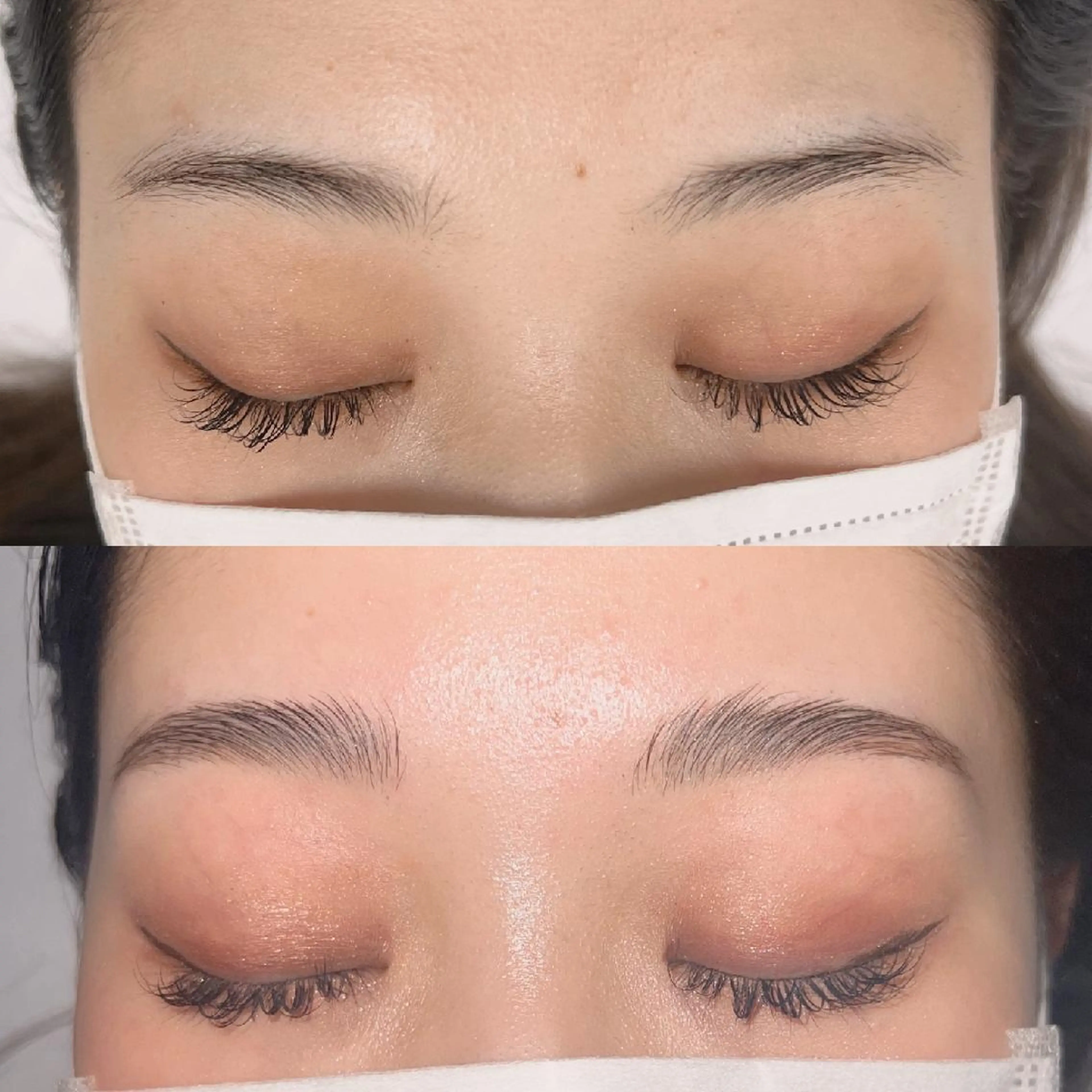 ハリウッドブロウリフトの写真