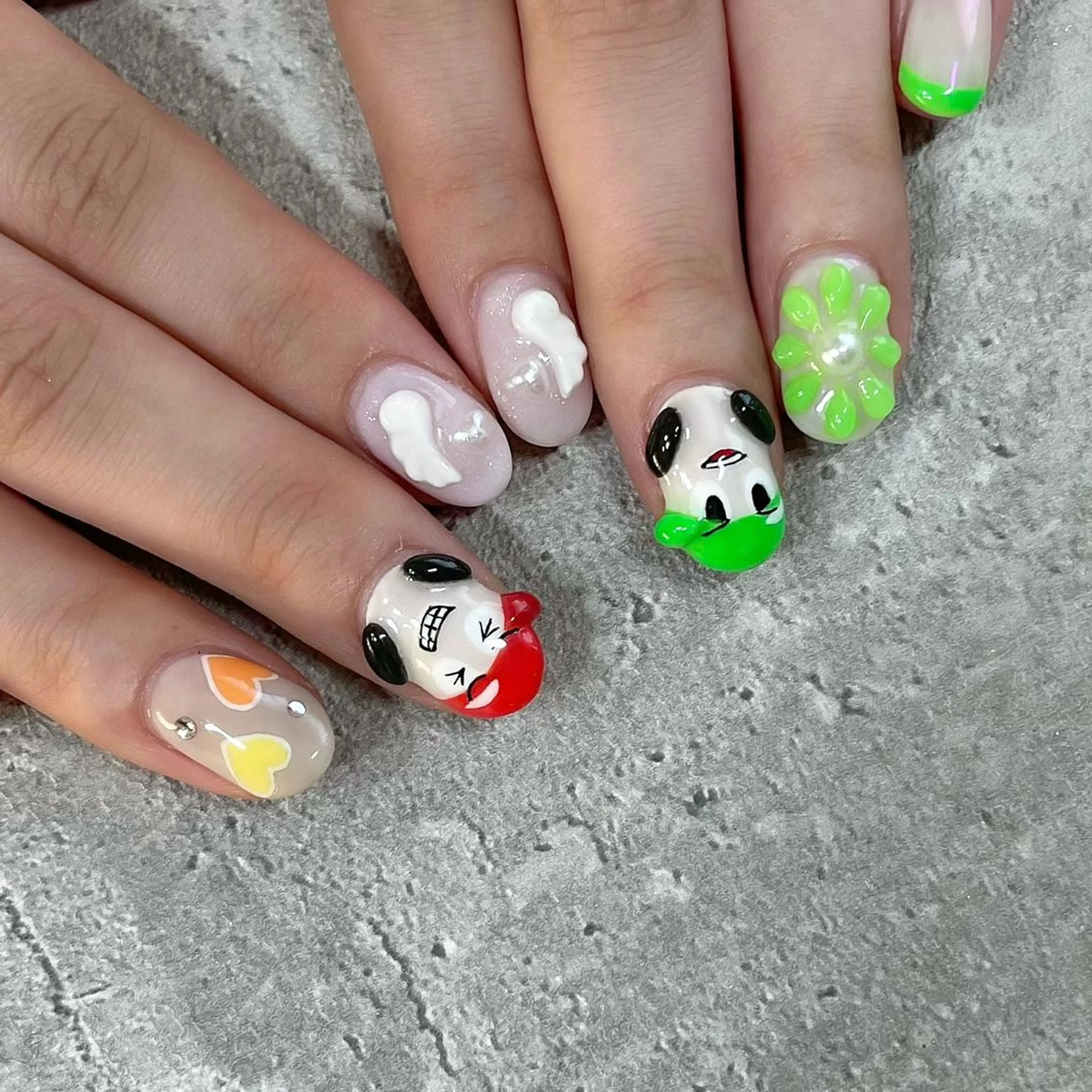 ネイル 東 千夏のネイルデザイン