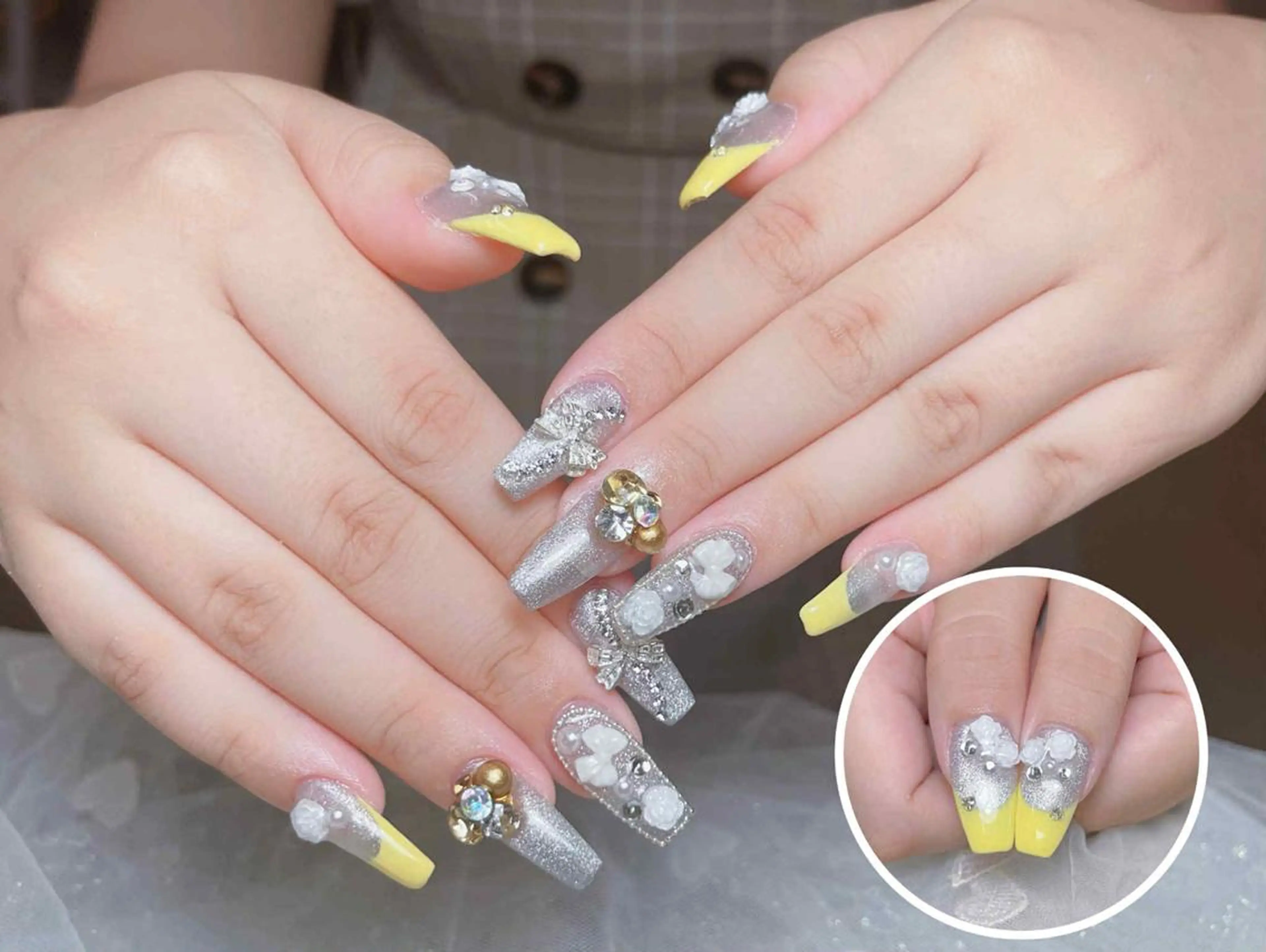 ネイル ボルドー チークネイル 長さ出し フレンチネイル ジェルネイル Yuu🎀 Belle Nailのネイルデザイン