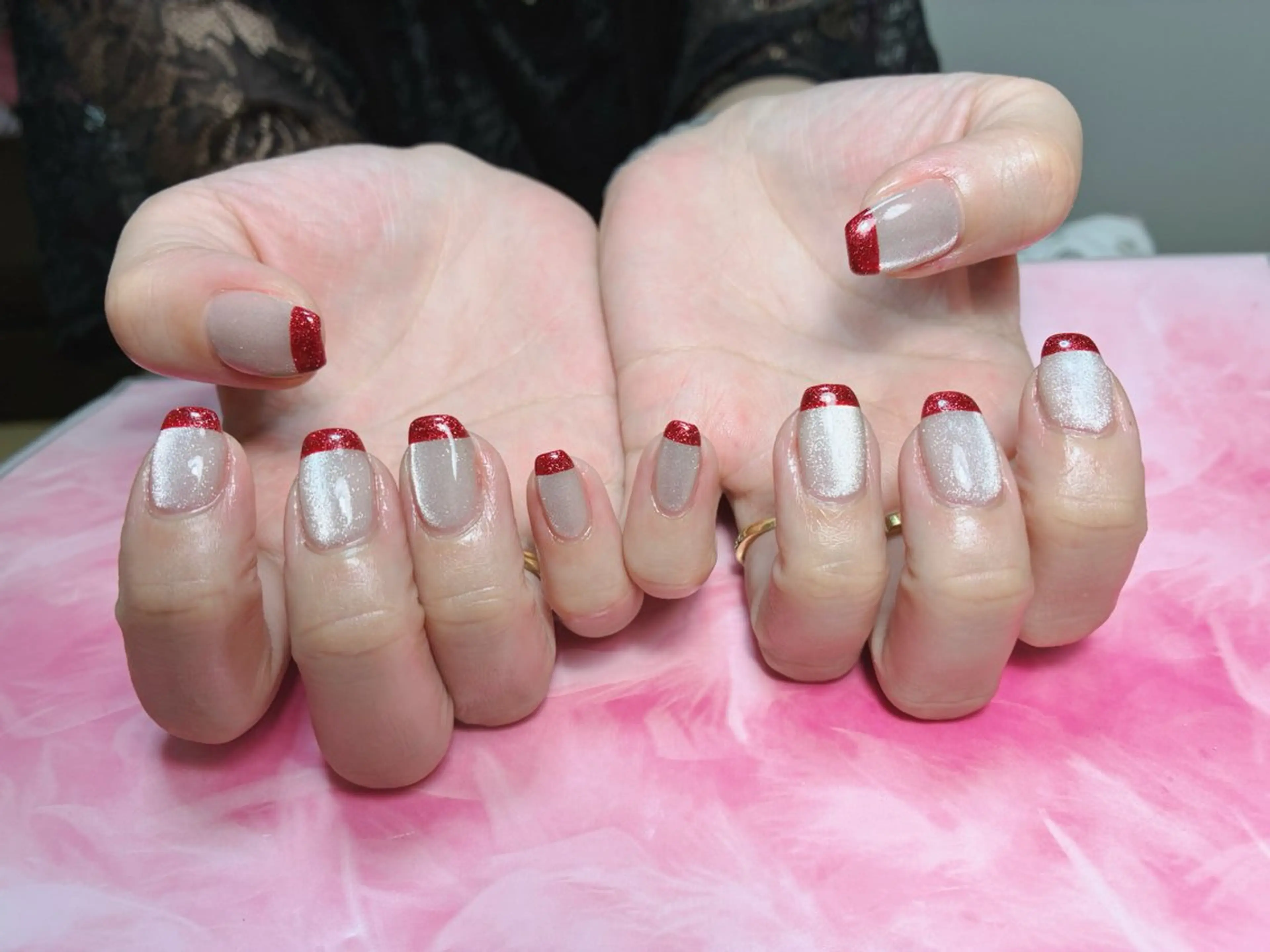 ミディアム hs nail salonのネイルデザイン