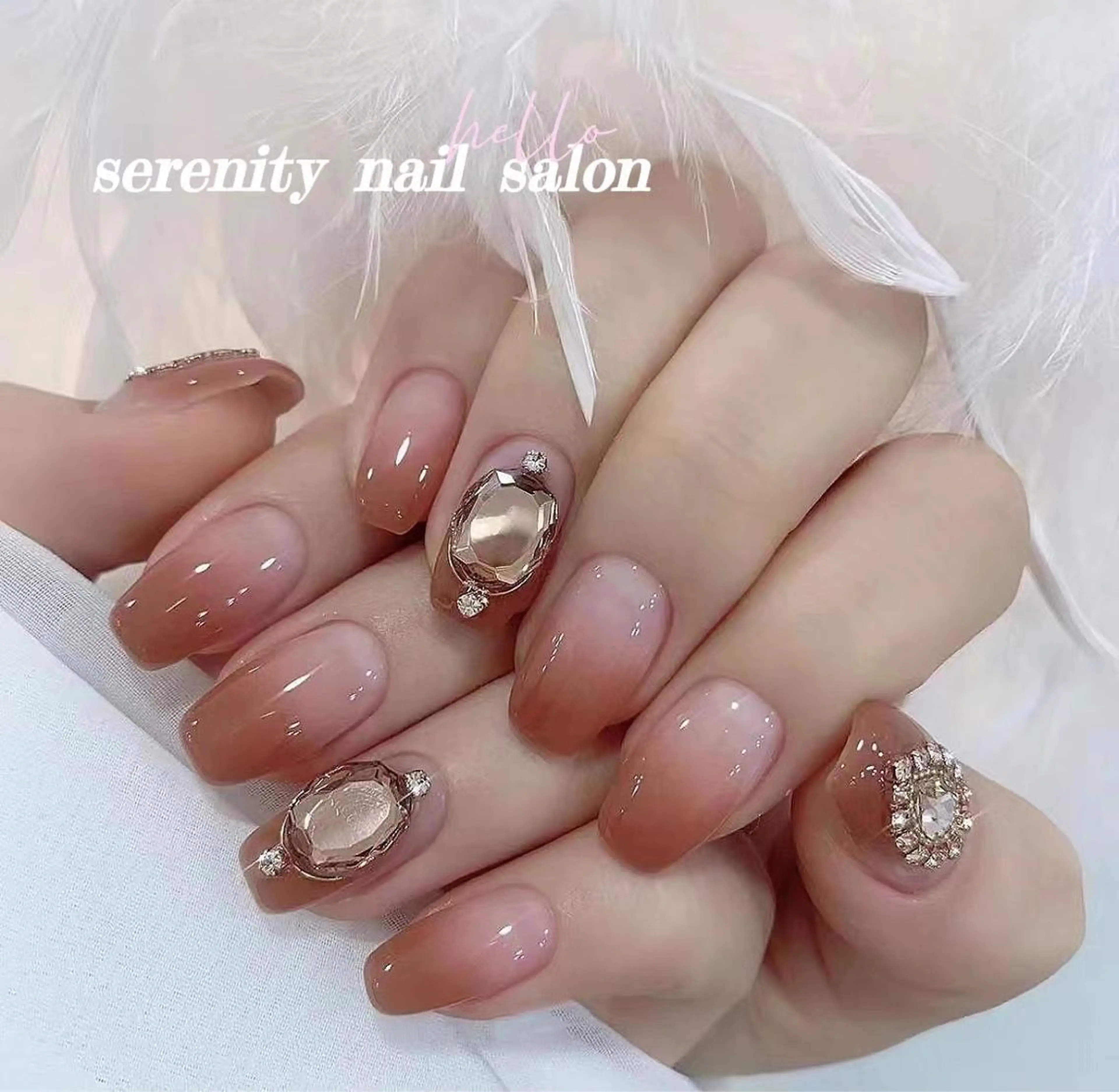 ネイル ハンドネイル ハンドケア ✨Serenity Nail salonのネイルデザイン