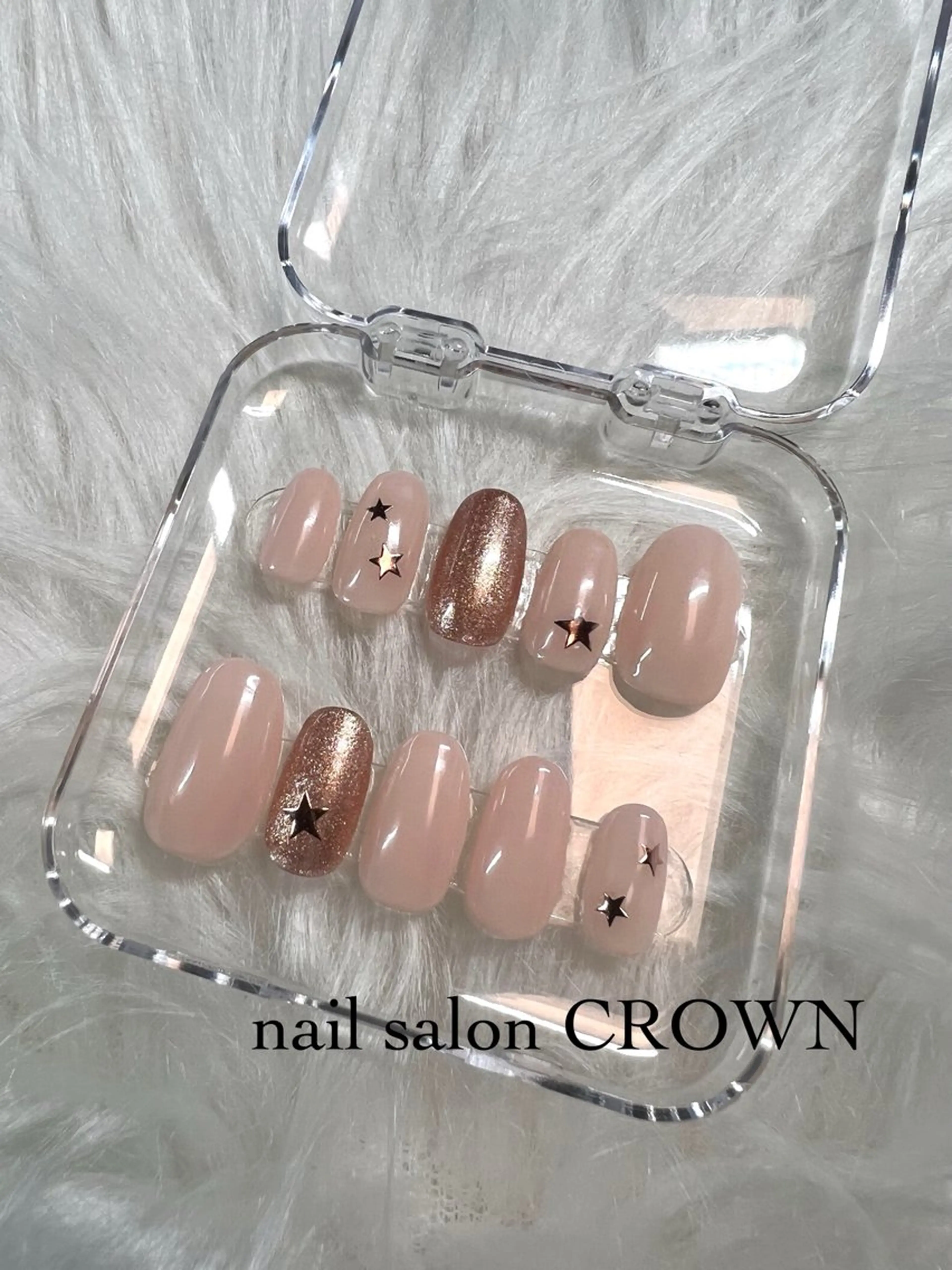 ネイル ネイルチップ nail salon CROWNのネイルデザイン
