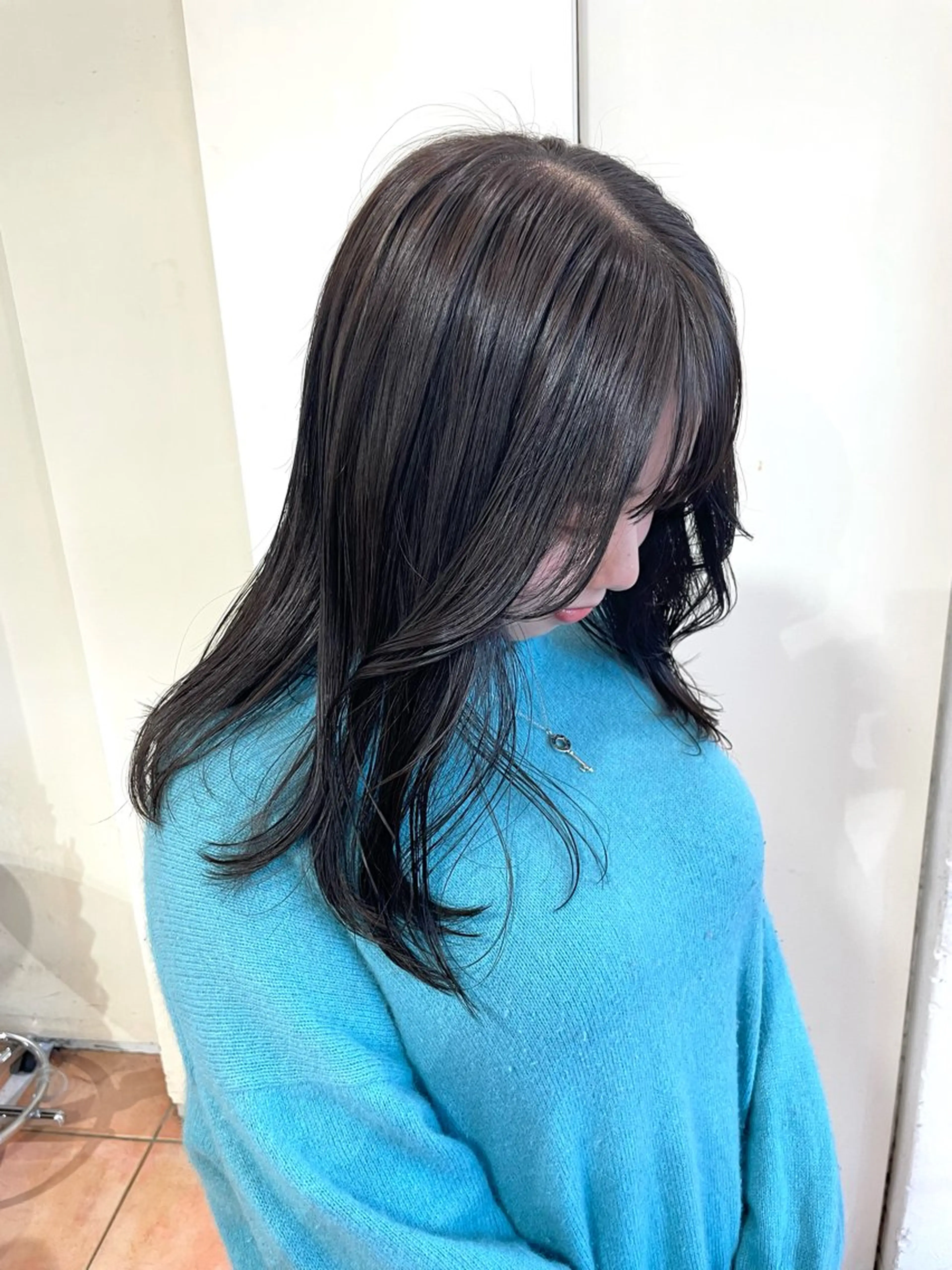 ロング カラー 透明感カラー カット トリートメント 🦋透明感 艶カラー Rie🦋のヘアスタイル