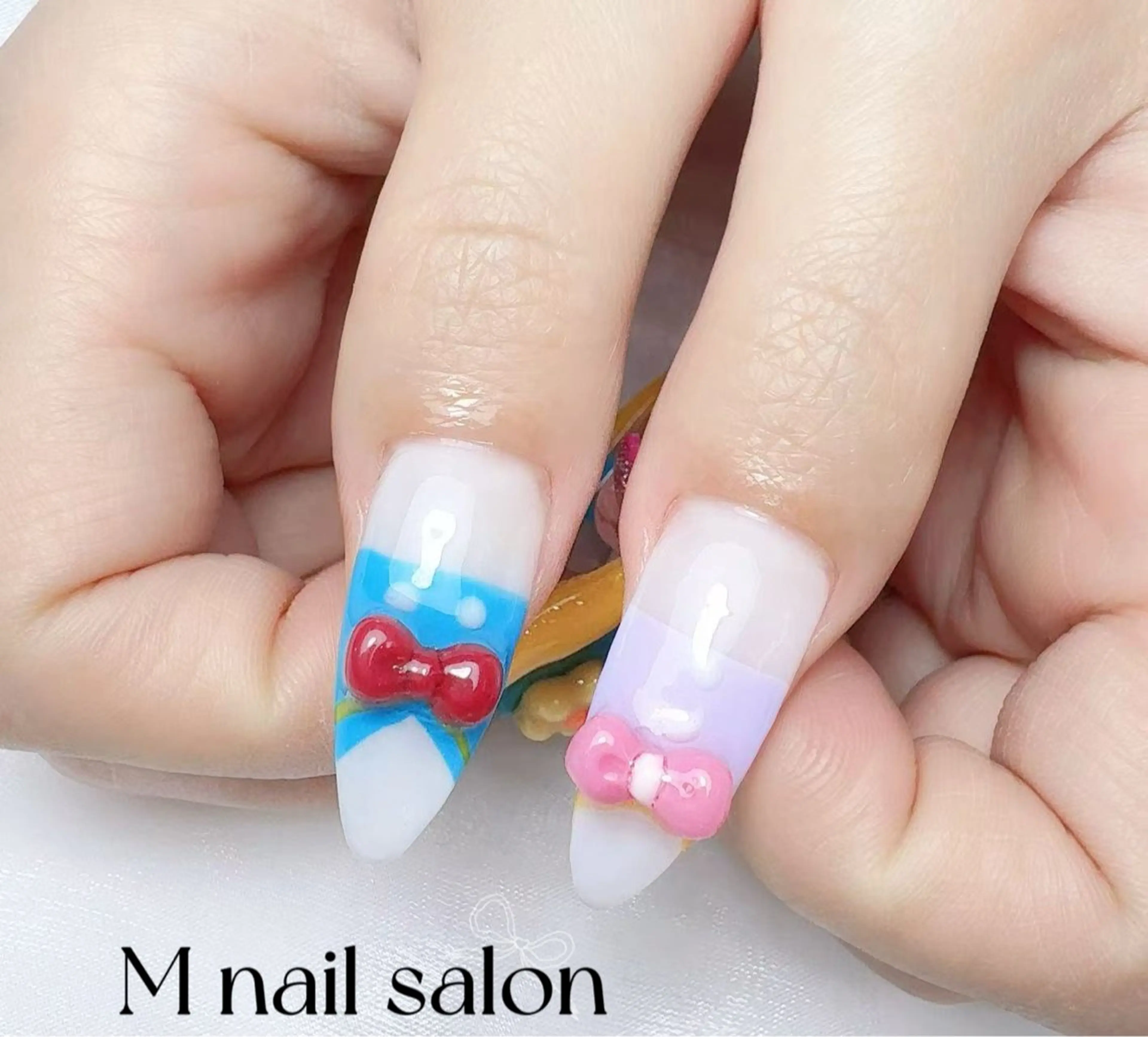 ネイル M🌷nail 長さだし専門店のネイルデザイン