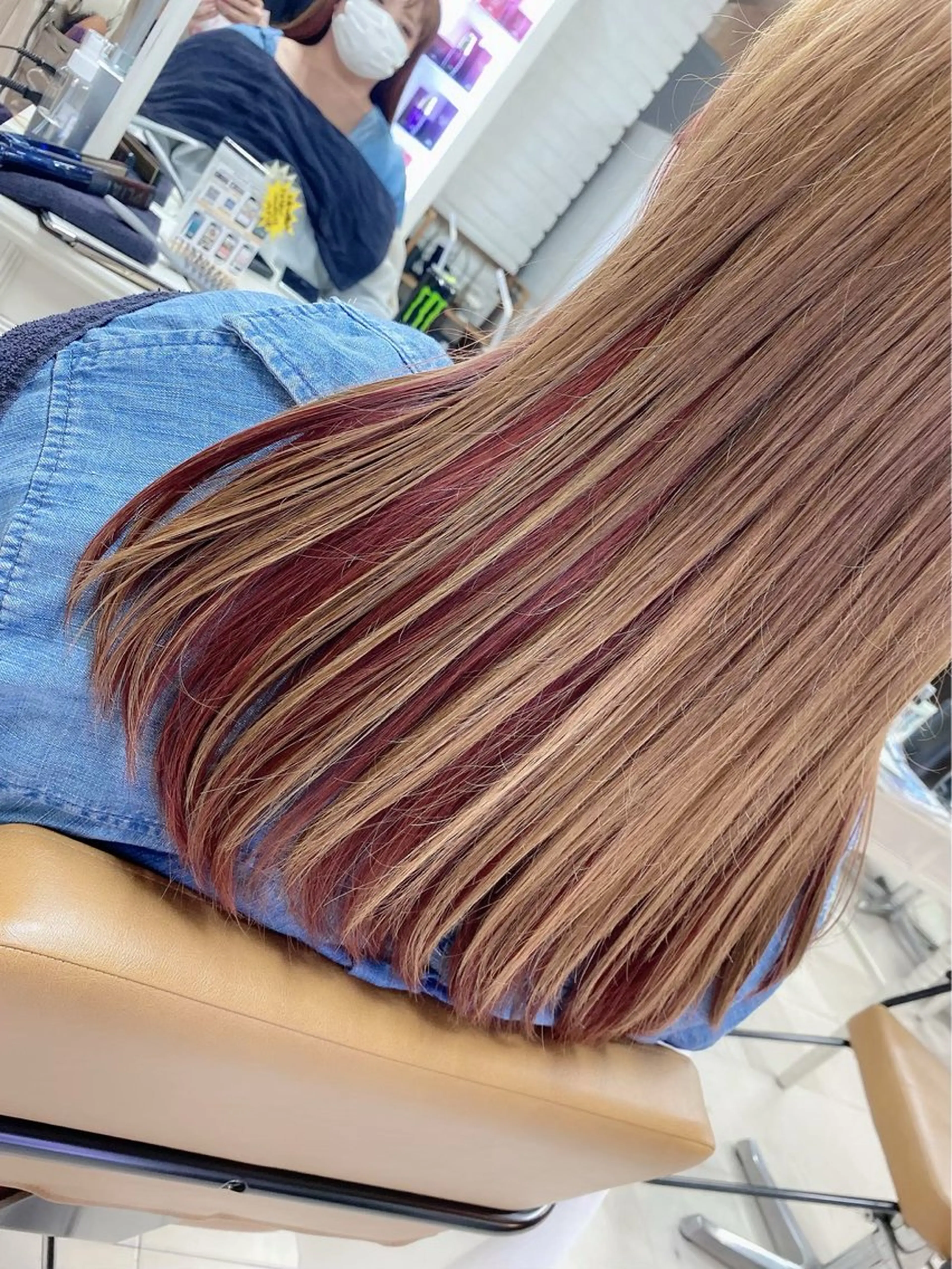 セミロング 🦋艶カラー陽菜 🦋のヘアスタイル