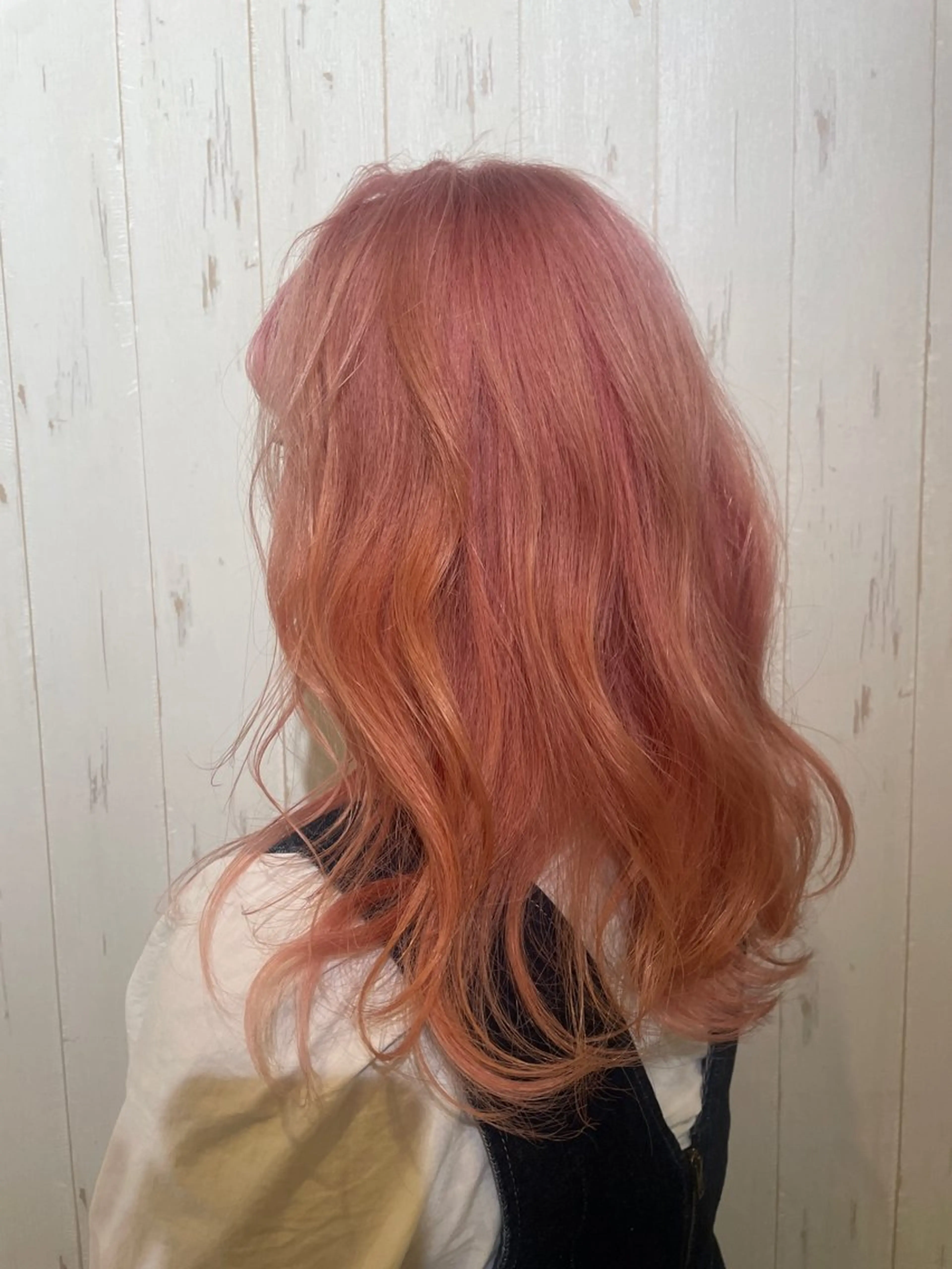 セミロング カラー A miのヘアスタイル