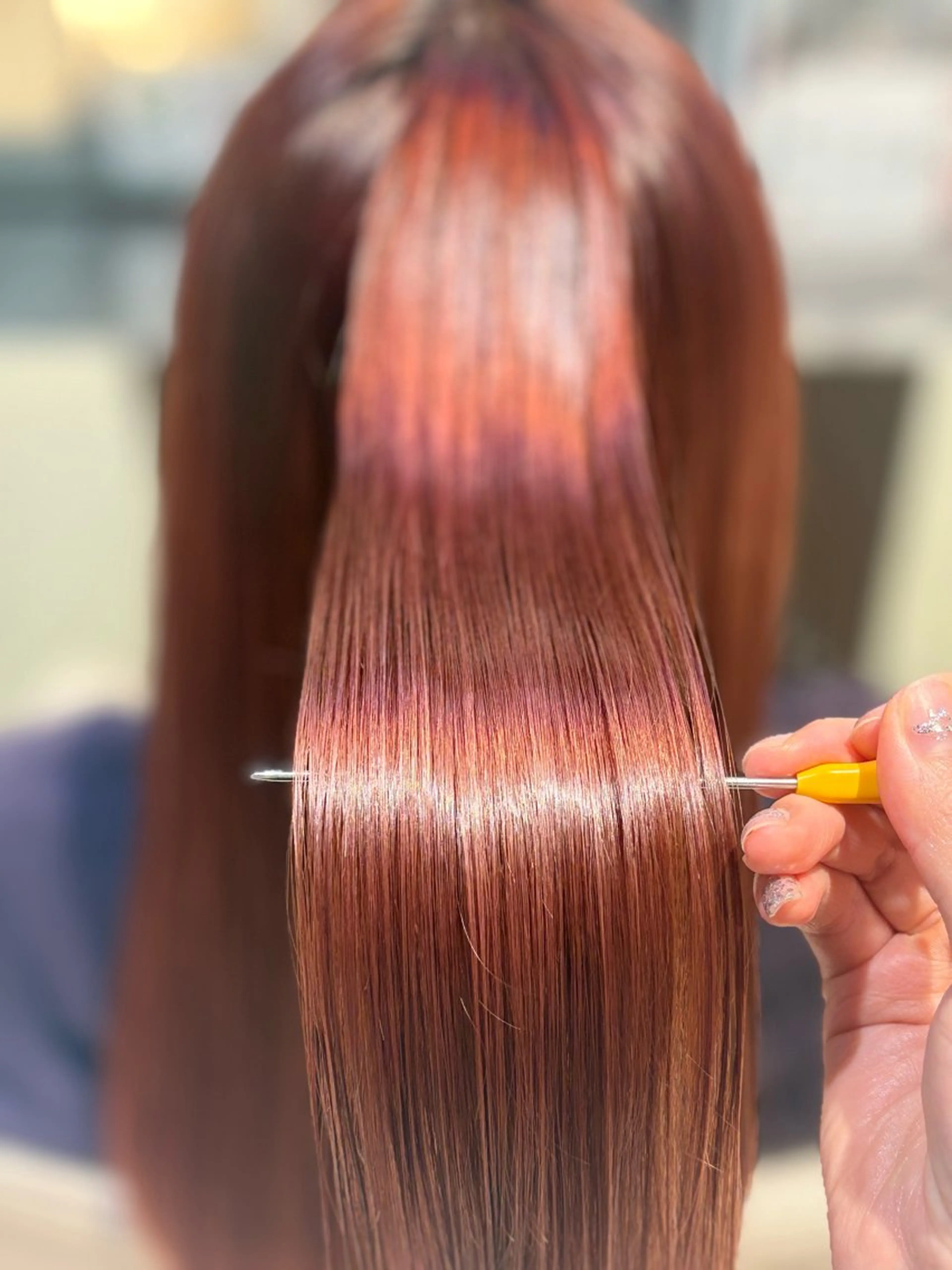 ロング トリートメント Koharu 髪質改善カラーのヘアスタイル